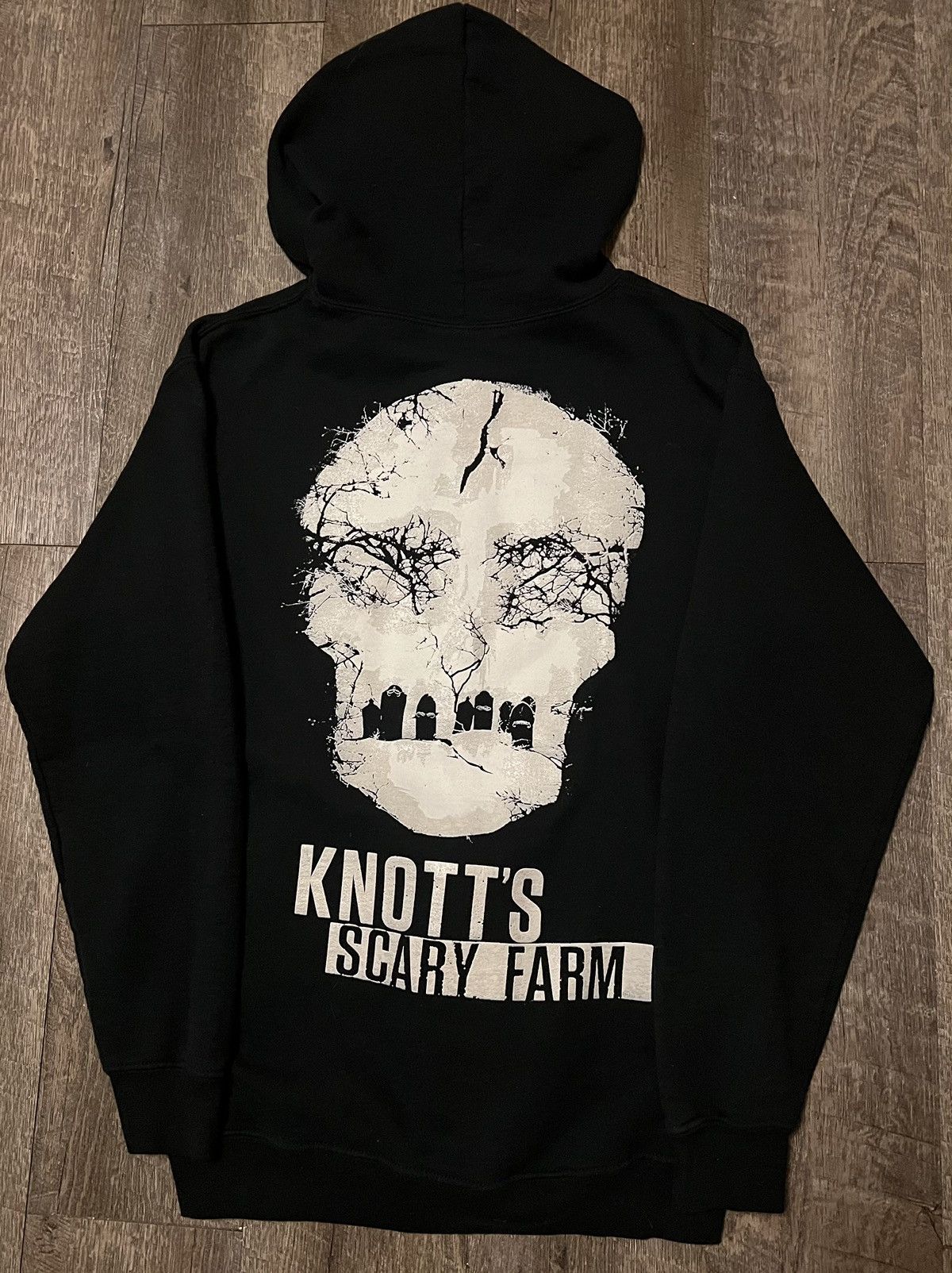 Vintage Vintage Knotts Scary Farm Skull Jacket size Small Size US S / EU 44-46 / 1 - 1 Thumbnail