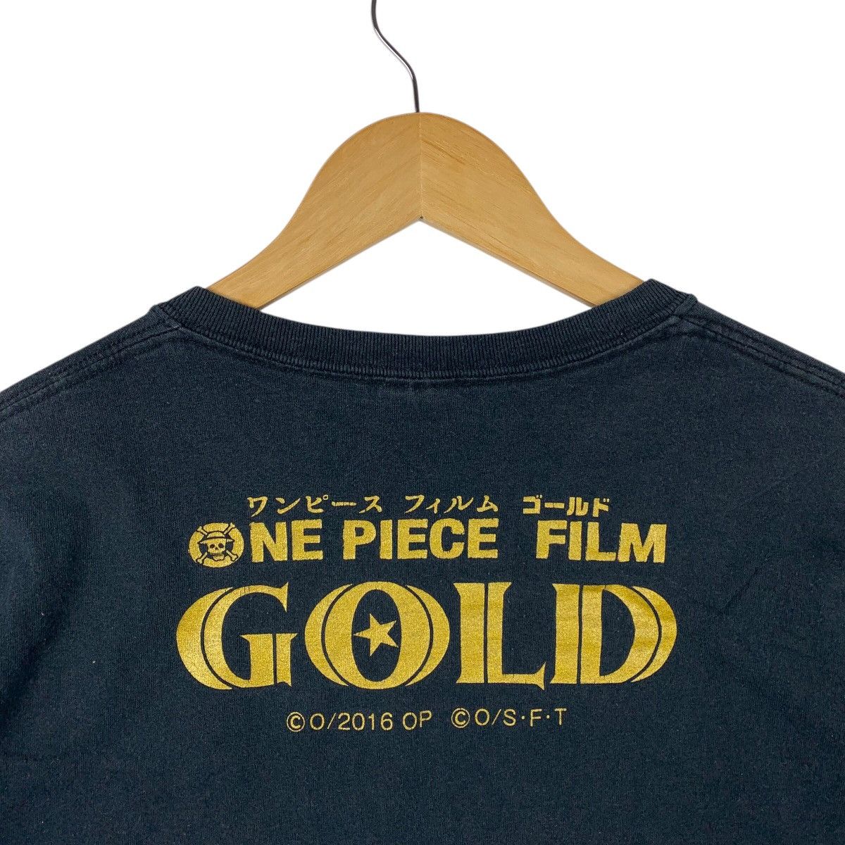 Anime × Gildan × Japanese Brand ONE PIECE gold film japanese anime tee Size US L / EU 52-54 / 3 - 9 Thumbnail