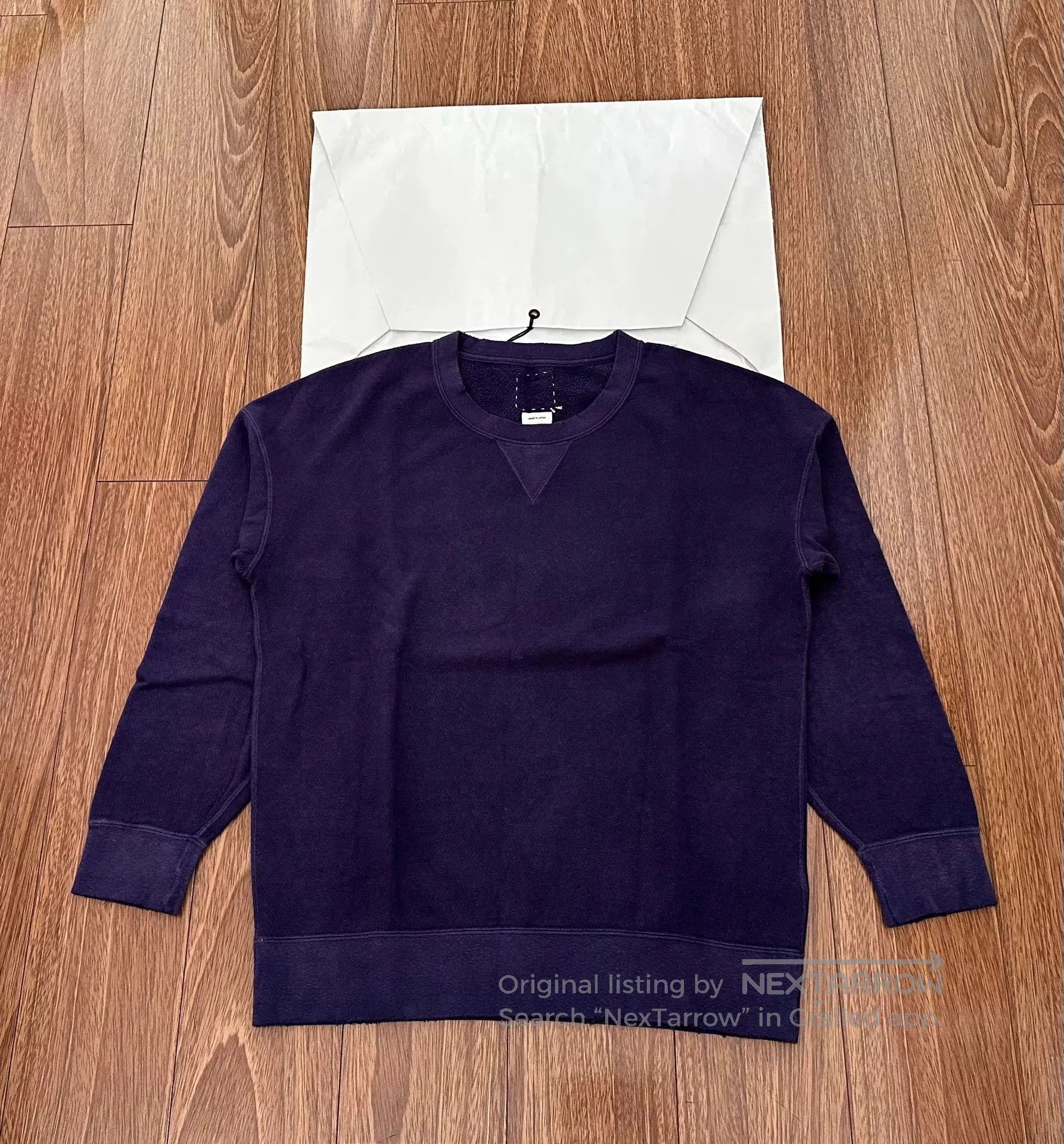 Visvim visvim jumbo uneven dye long sleeve sweatshirt. Size US M / EU 48-50 / 2 - 1 Thumbnail