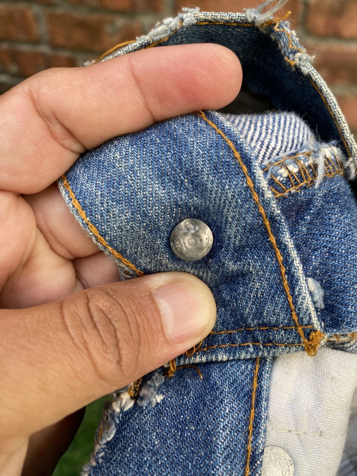 Levi's Vintage Clothing W30x32 Vintage levi's 501 redline #6 made in USA Size US 30 / EU 46 - 9 Thumbnail