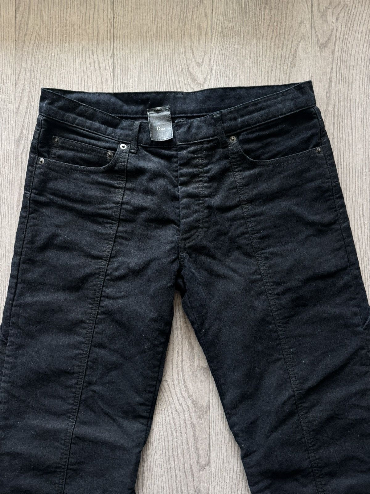 Dior × Hedi Slimane Dior Homme A/W03 “Luster” Baggy pants Size US 29 - 2 Thumbnail