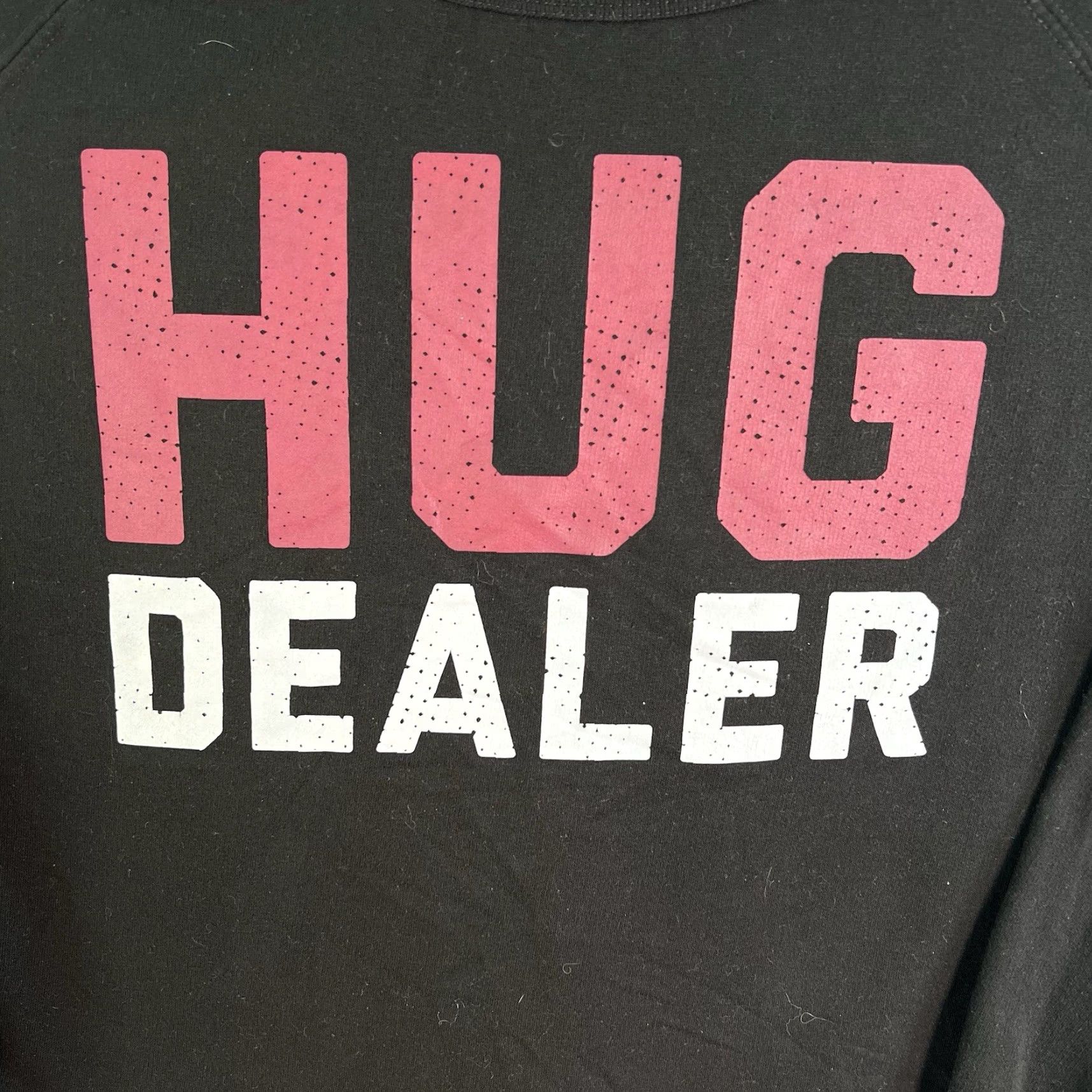 Vintage Hug Dealer Grandma Sweatshirt Womens Size 2XL Black Size XXL / US 16-18 / IT 52-54 - 2 Thumbnail