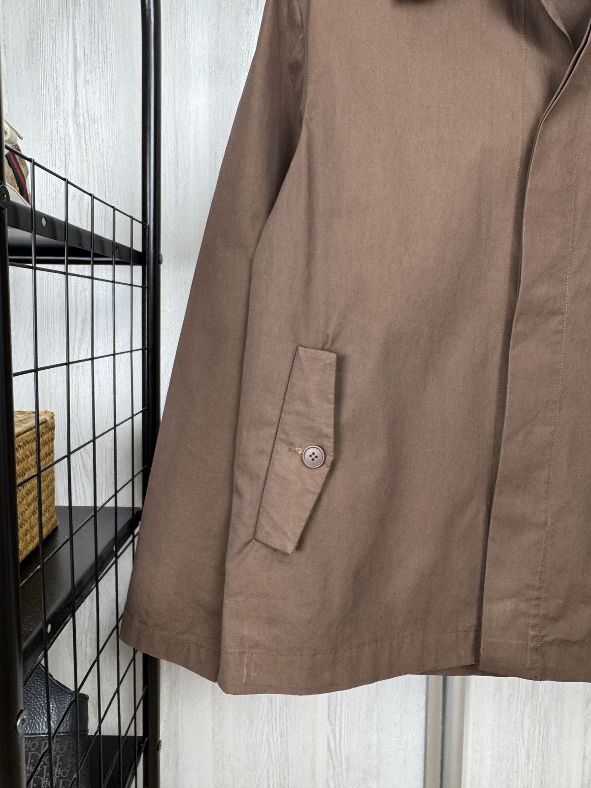 Craig Green Craig Green SS17 Asymmetrical Work Jacket Brown Size US S / EU 44-46 / 1 - 4 Thumbnail