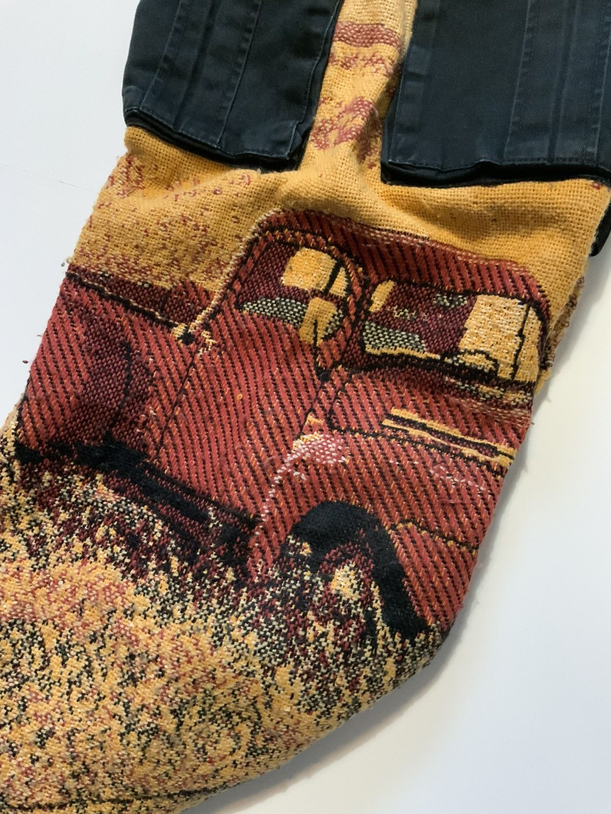 Ford × Vintage 1998 Ford F-Series 50 Year Tapestry Reworked Upcycle Pants Size US 34 / EU 50 - 8 Thumbnail