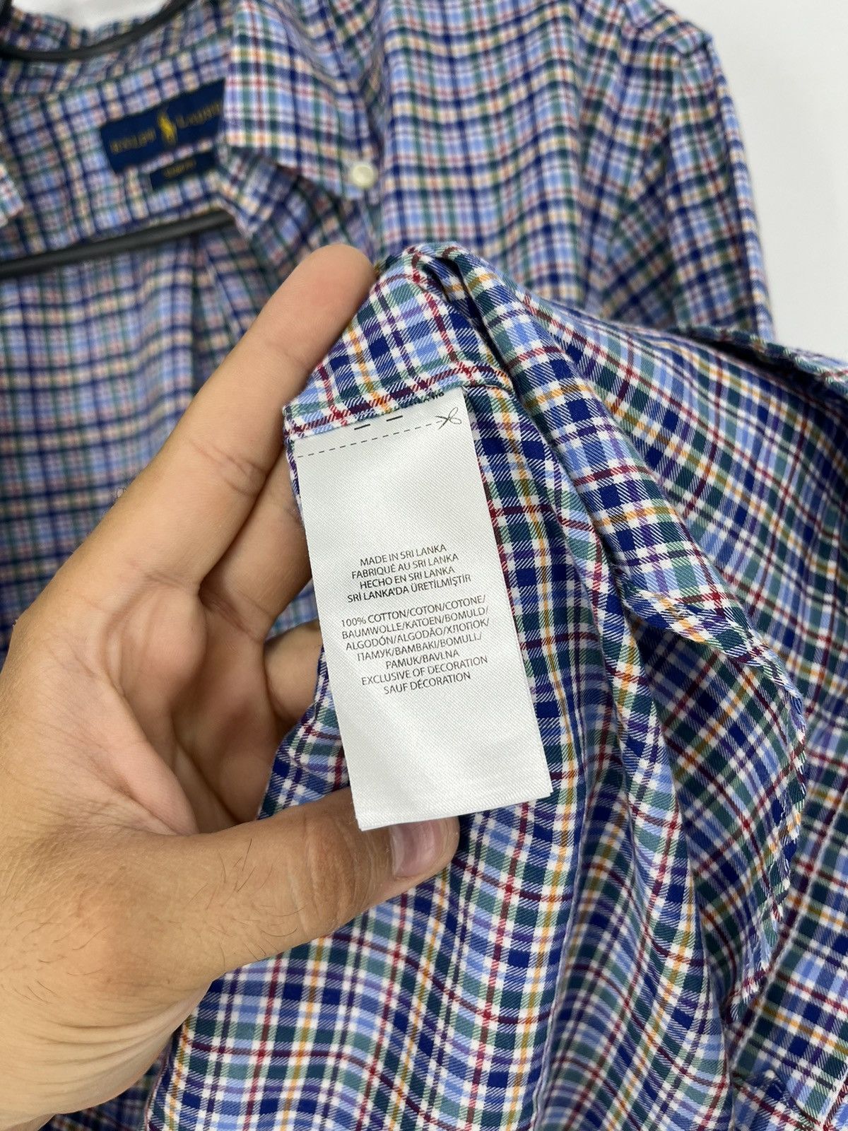 Polo Ralph Lauren × Ralph Lauren Vintage y2k Polo Ralph Lauren Plaid Blake Cotton Flannel Size US XS / EU 42 / 0 - 10 Thumbnail