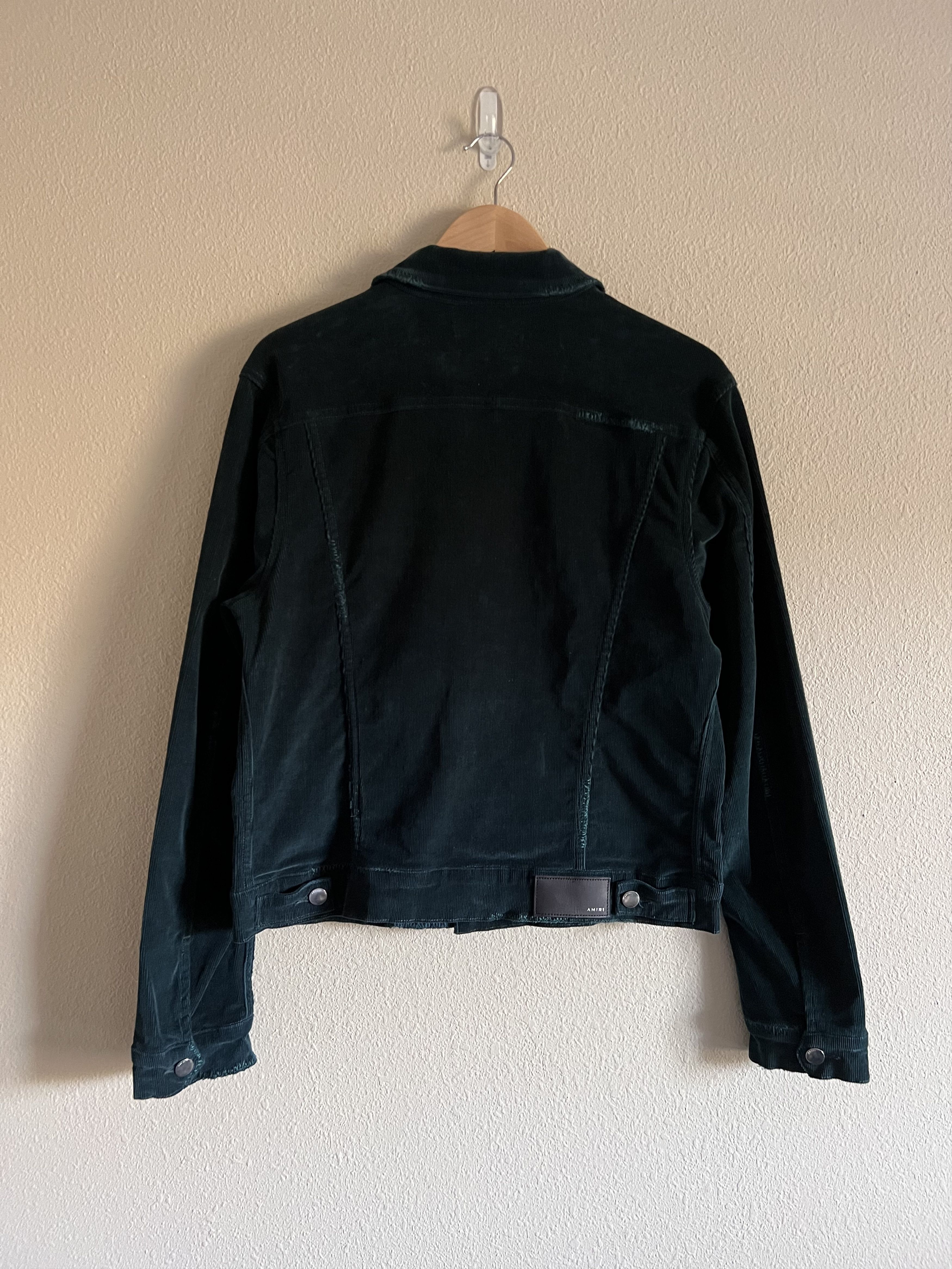 Amiri Amiri Corduroy Wranger Jacket in Green Size US M / EU 48-50 / 2 - 6 Thumbnail