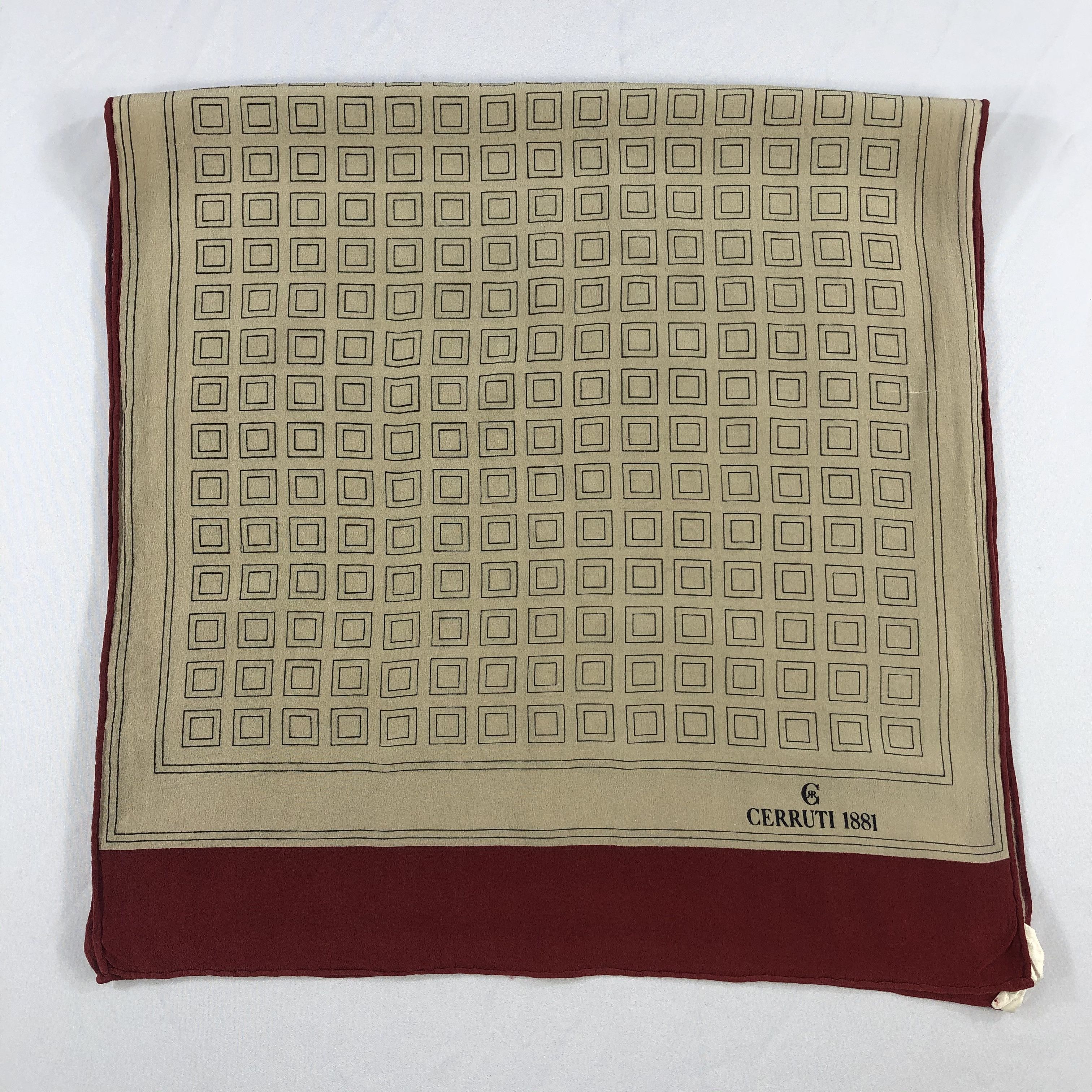 Cerruti 1881 Vintage Cerruti 1881 Silk Scarf Size ONE SIZE - 3 Thumbnail