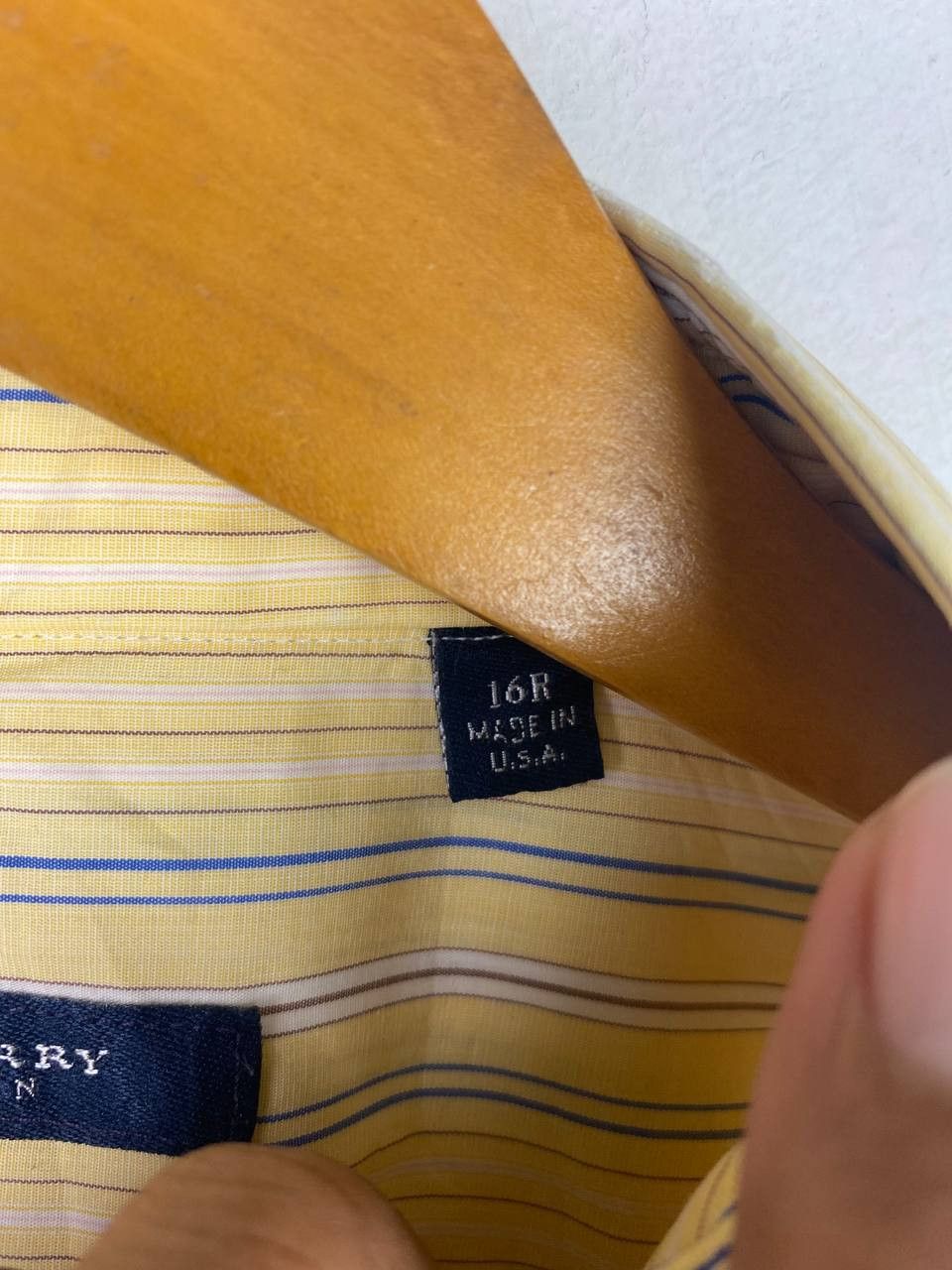 Burberry vintage burberry shirt by neiman marcus nice design Size US XL / EU 56 / 4 - 6 Thumbnail