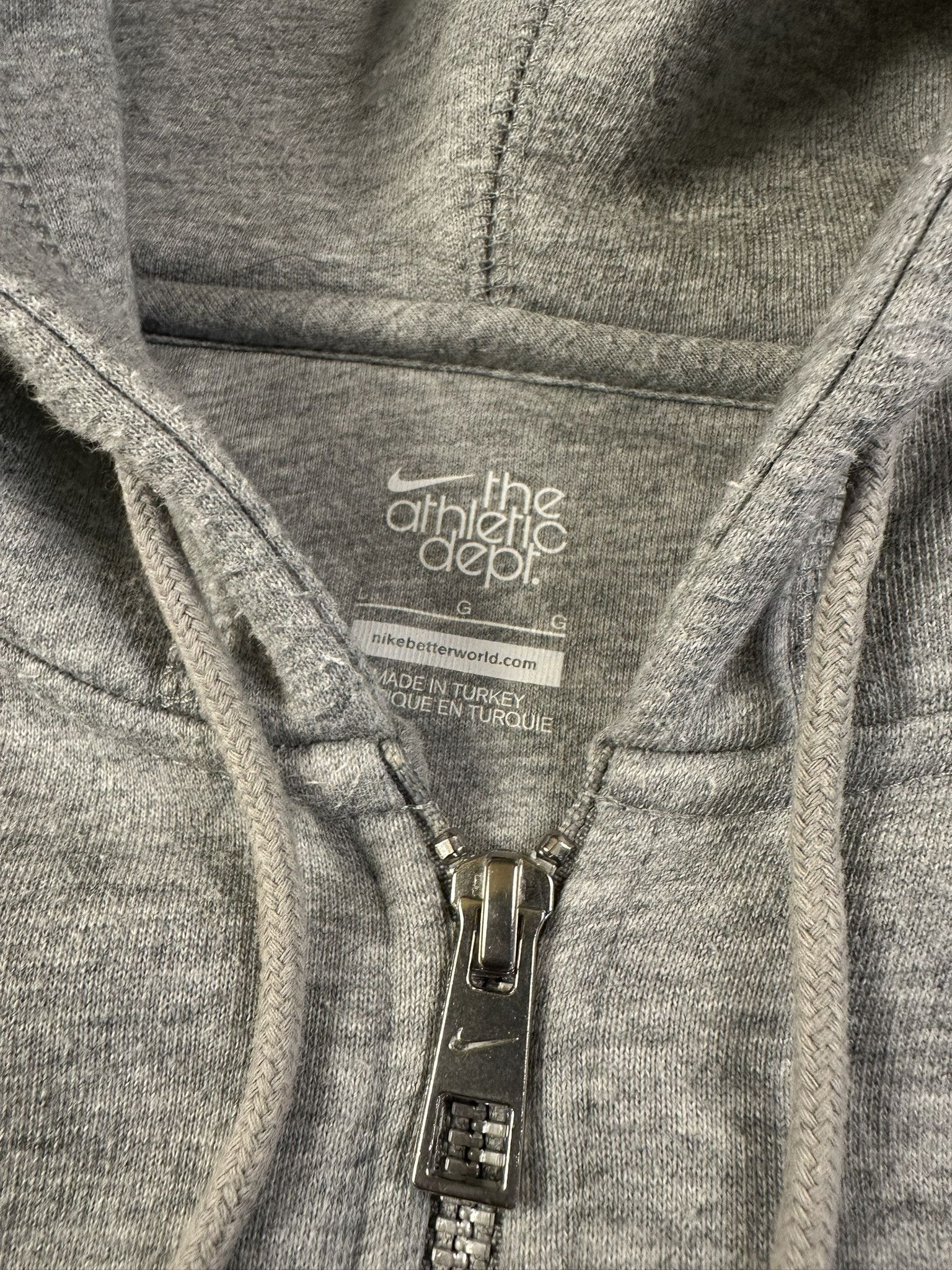 Nike Vintage Y2k Nike Swoosh Zip Basic Hoodie Size US L / EU 52-54 / 3 - 8 Thumbnail