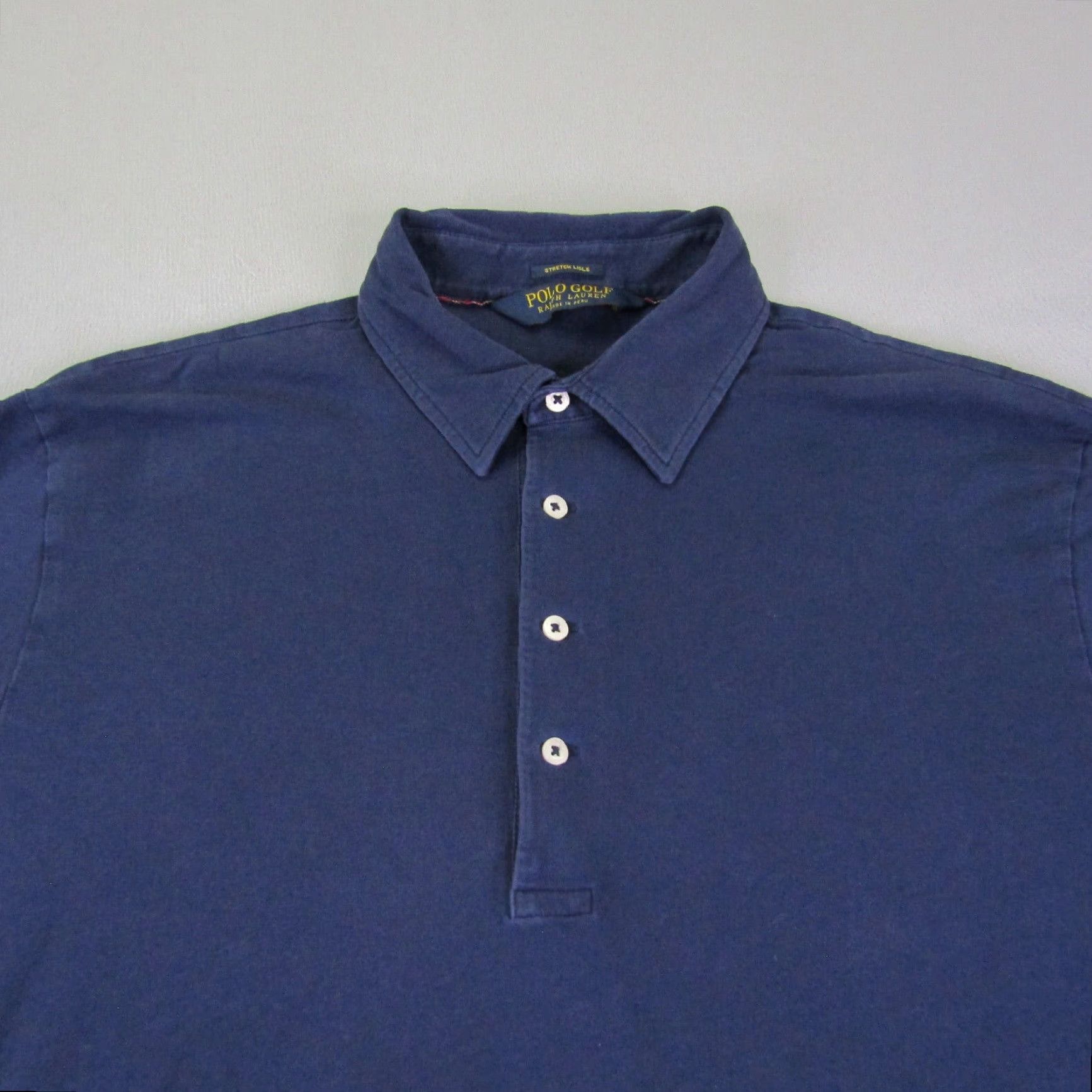 Ralph Lauren Ralph Lauren Polo Shirt Mens Large Blue Polo Golf Stretch Lisle Performance Flex Size US L / EU 52-54 / 3 - 2 Thumbnail