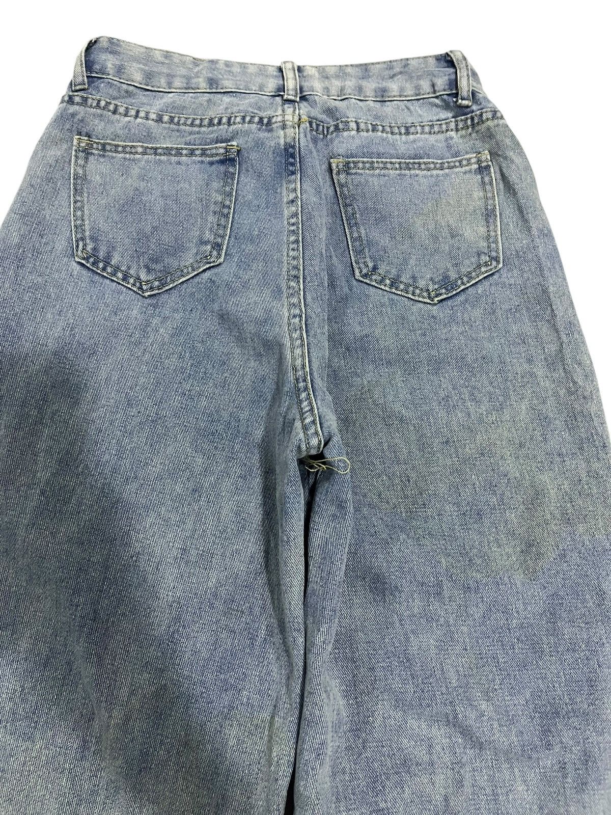 If Six Was Nine × Japanese Brand × Le Grande Bleu (L.G.B.) BAGGY💥 JAPANESE BRAND Y2K STONE WASH DENIM PANTS Size US 28 / EU 44 - 8 Thumbnail