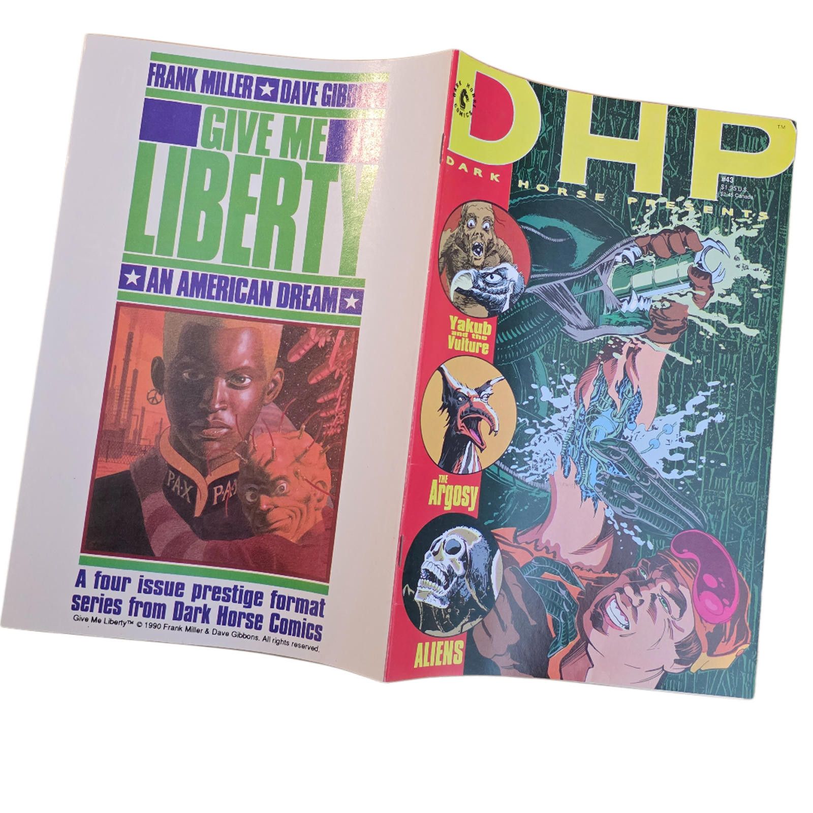 Other Dark Horse Presents #43 1990 VF/NM Aliens Comic Anthology C Size ONE SIZE - 3 Thumbnail