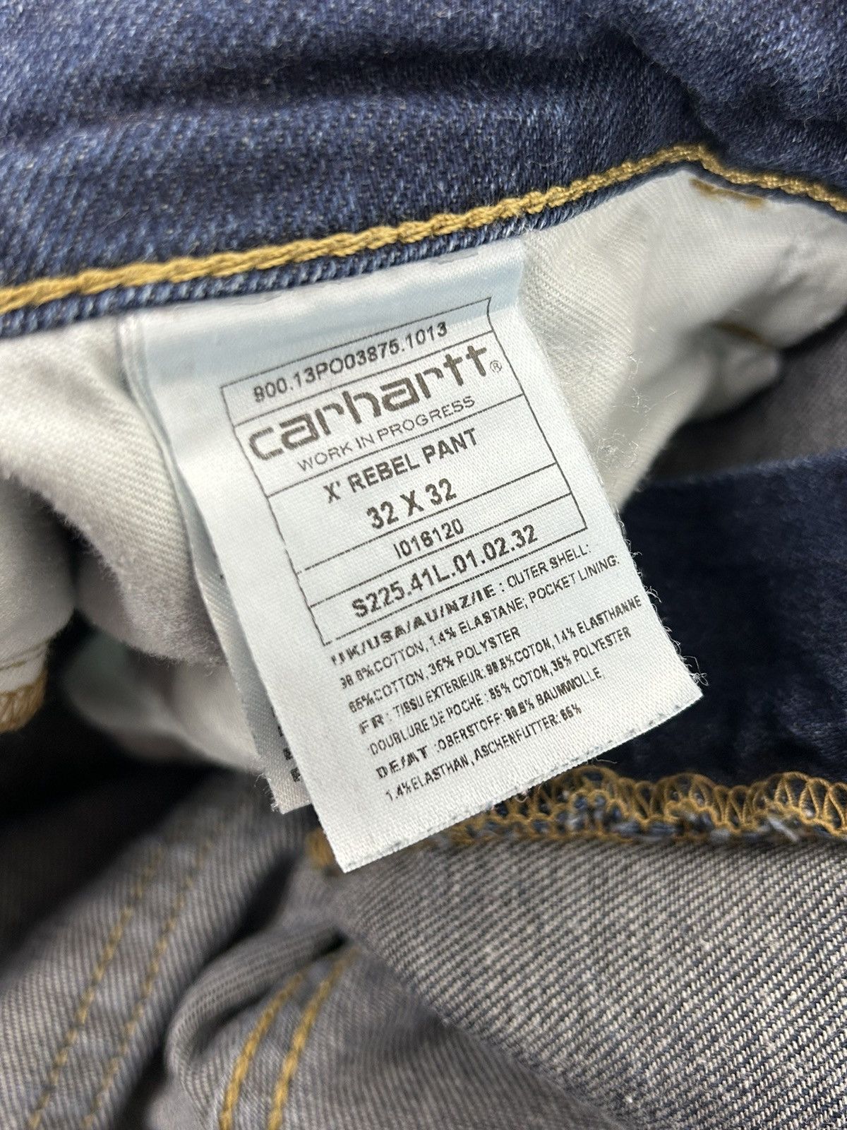 Carhartt Vintage Carhartt X’ Rebel Pant Denim Jeans Size 32 x 32 Size US 32 / EU 48 - 9 Thumbnail