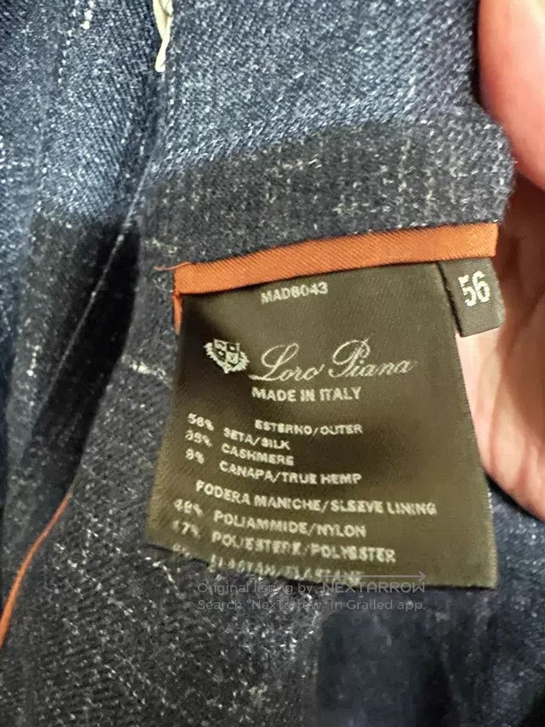 Loro Piana Loro Piana Men's Cashmere Jacket Size US XL / EU 56 / 4 - 6 Thumbnail