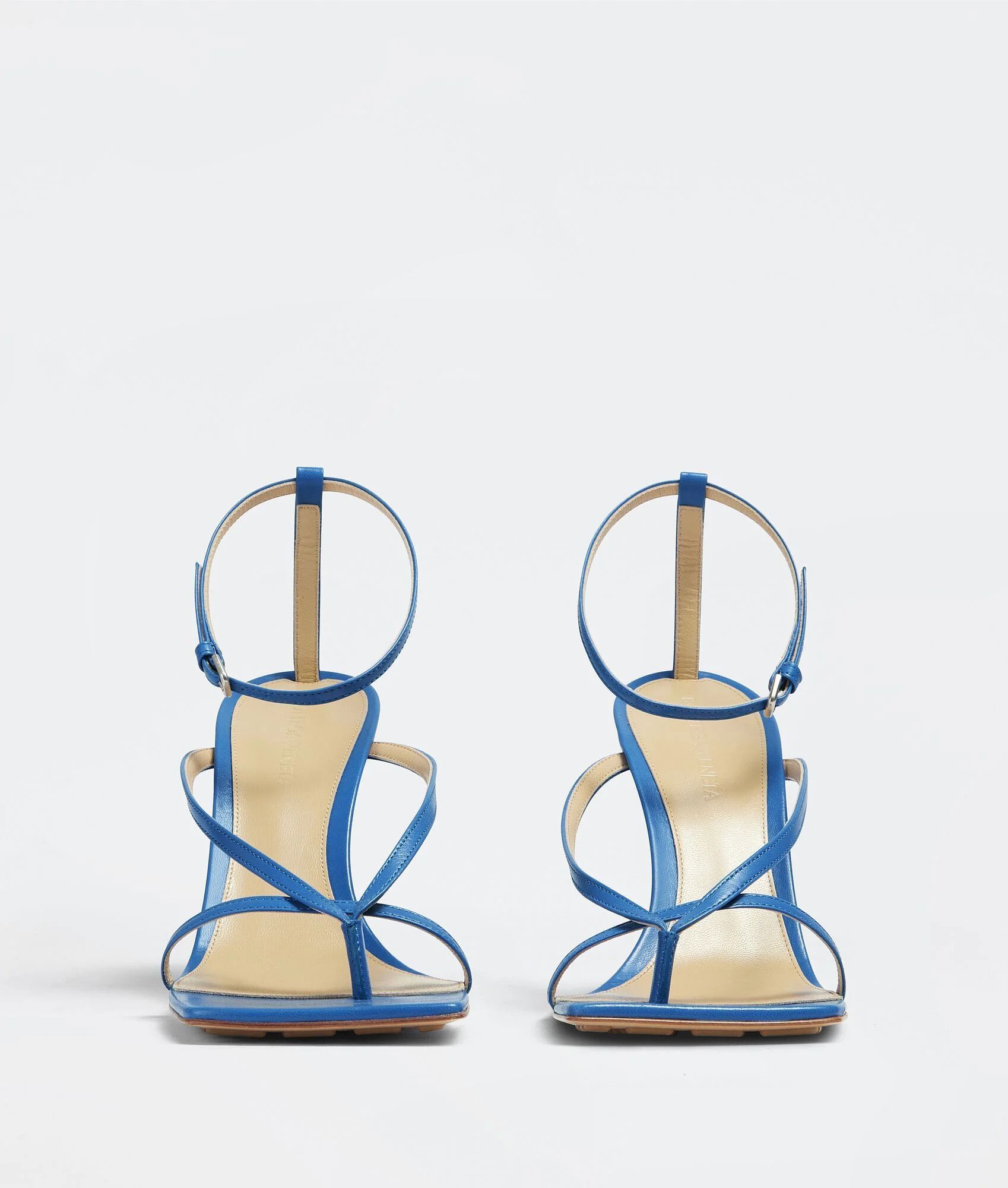 Bottega Veneta o1n1vont1224 Stretch Sandals in Aquarium Size US 6 / IT 36 - 3 Thumbnail