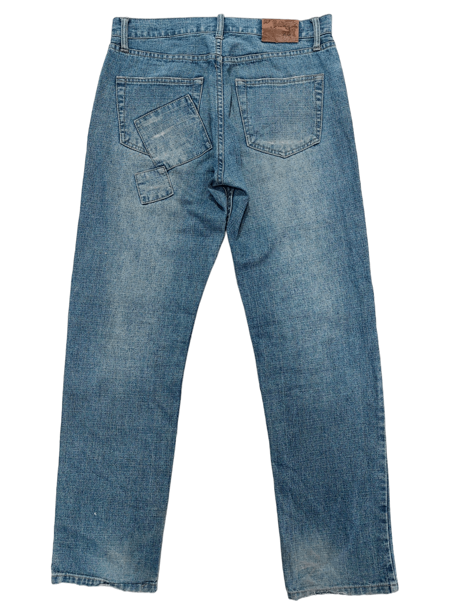 Japanese Brand Nylaus 0125 Patchwork Denim Size US 32 / EU 48 - 10 Thumbnail