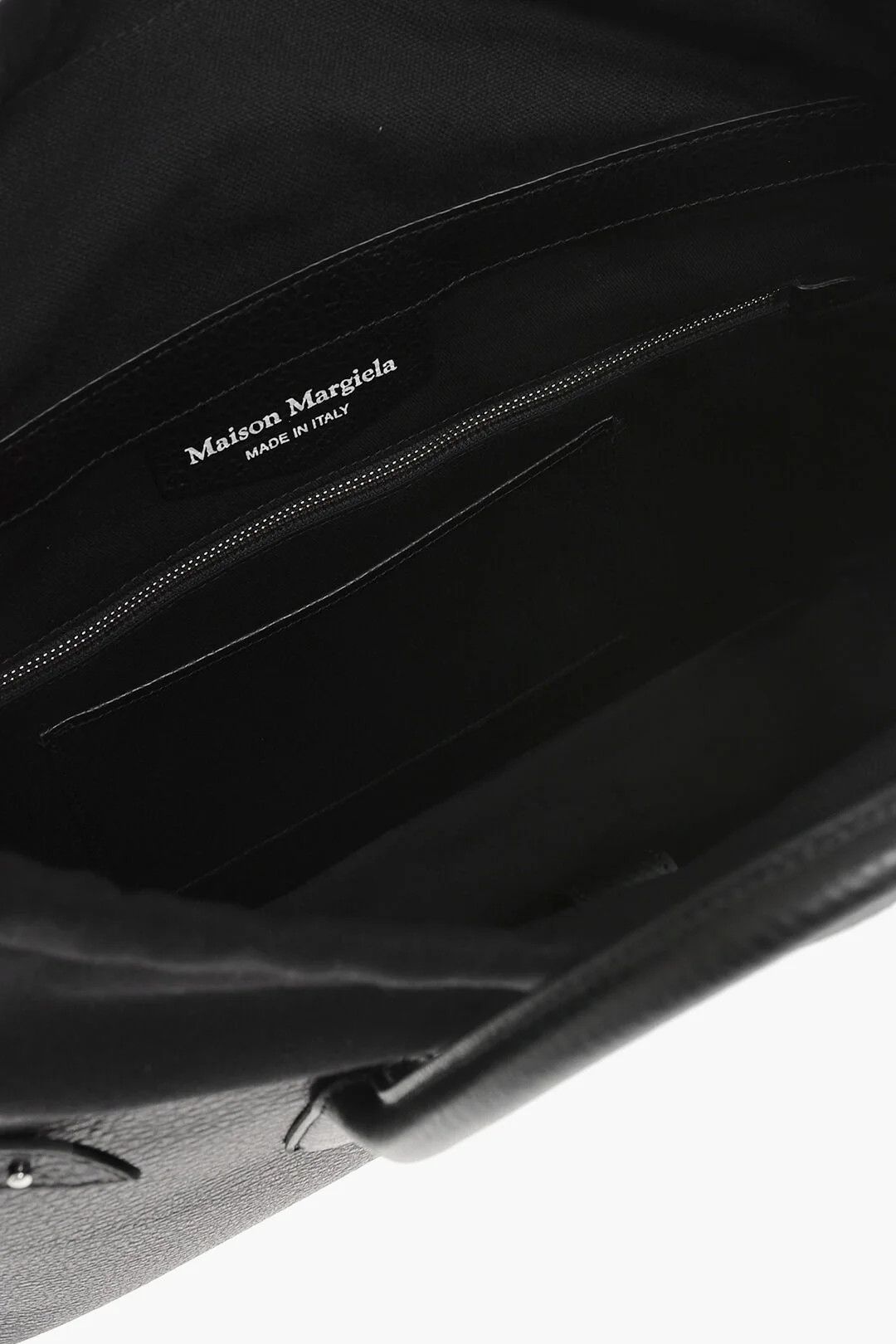 Maison Margiela og1mm0326 Size: OS / Leather Tote Bag in Black Size ONE SIZE - 4 Thumbnail