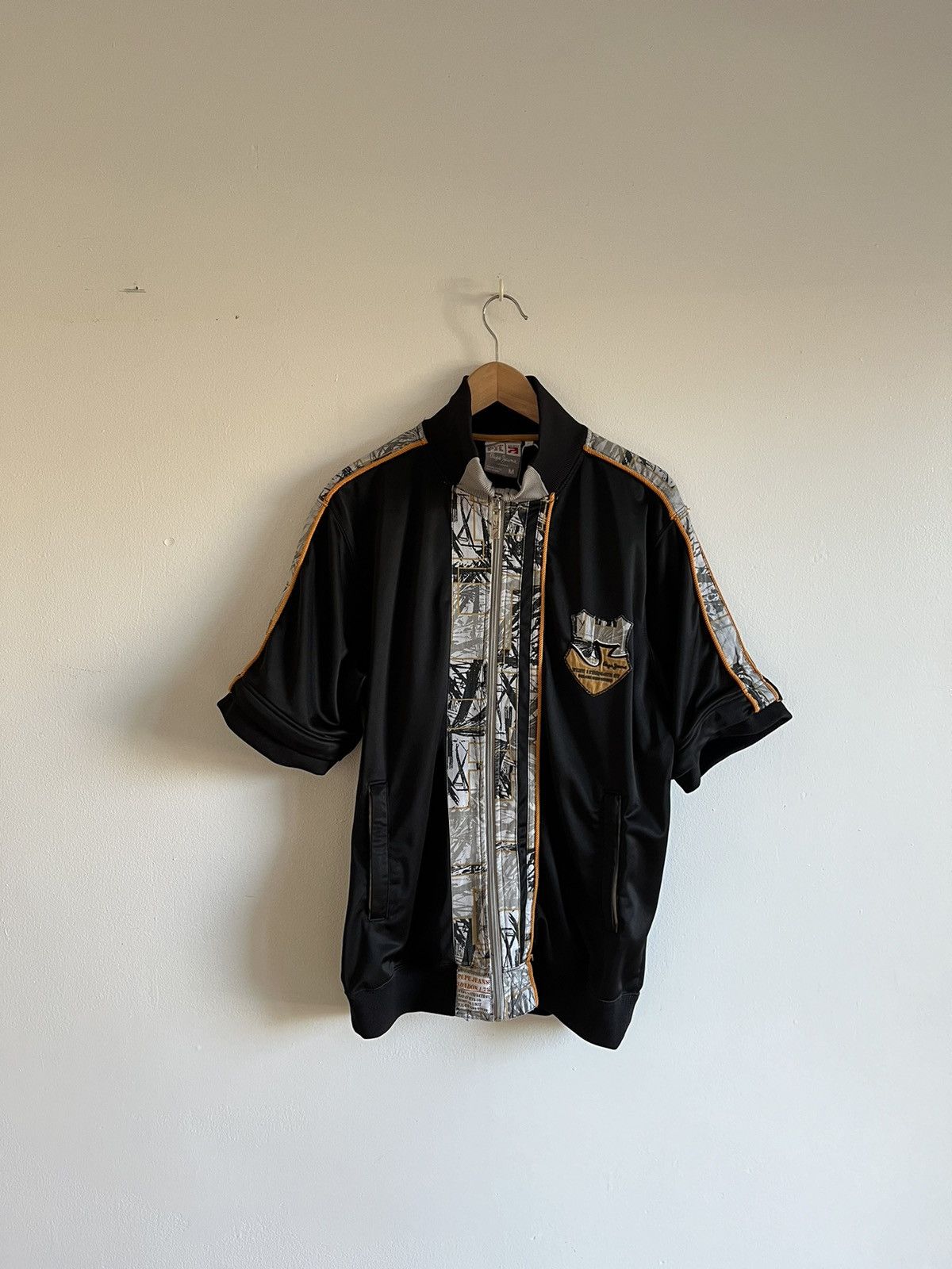 Y2K Pepe Jeans Zip SS JERSEY Japanese Style