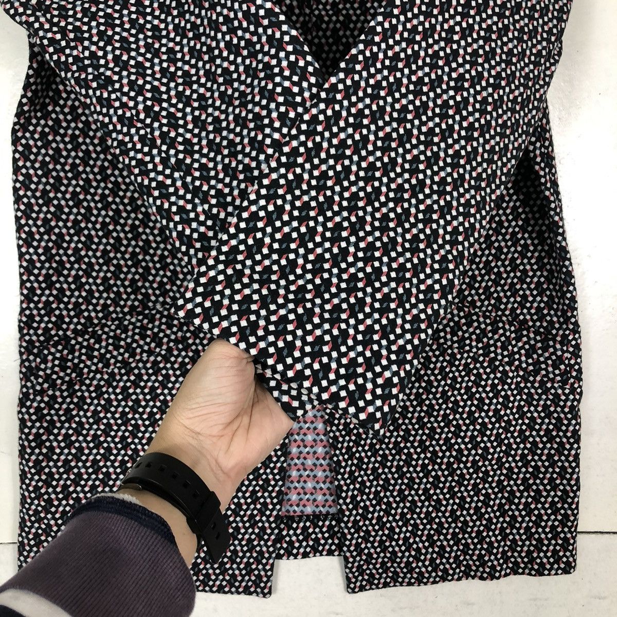 Vintage 🔥Vtg Quilted Button Jacket Goyard Design Cop Copine Portuga Size US M / EU 48-50 / 2 - 13 Thumbnail