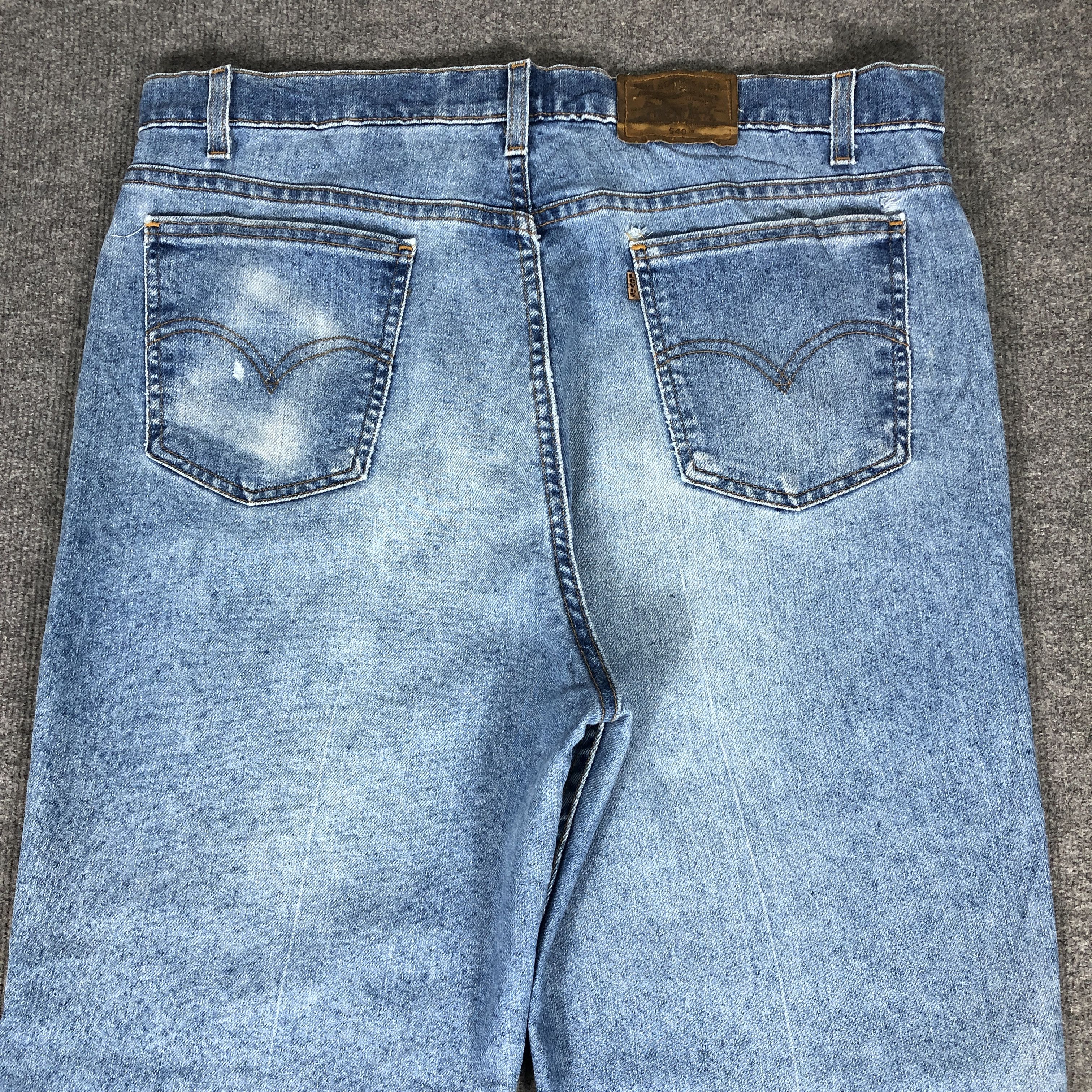 Levi's × Vintage Womens 90s Vintage Levis 540 Jeans Relaxed Fit L887W Size 39" - 5 Thumbnail