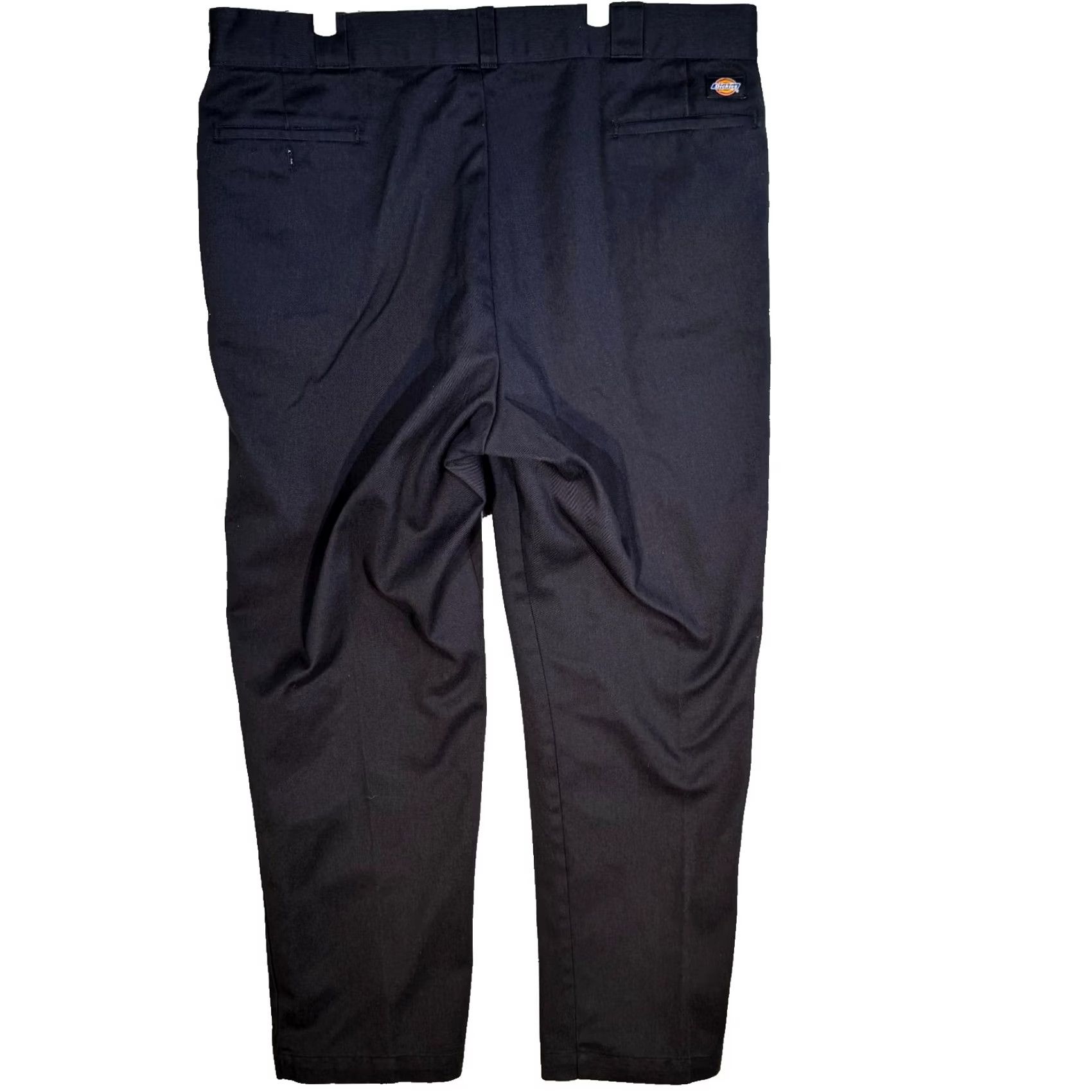 Dickies Dickies Mens Work Pants 42x31 Black Flat Front Slash Pockets Classic Fit Pants Mens Size US 42 / EU 58 - 2 Thumbnail
