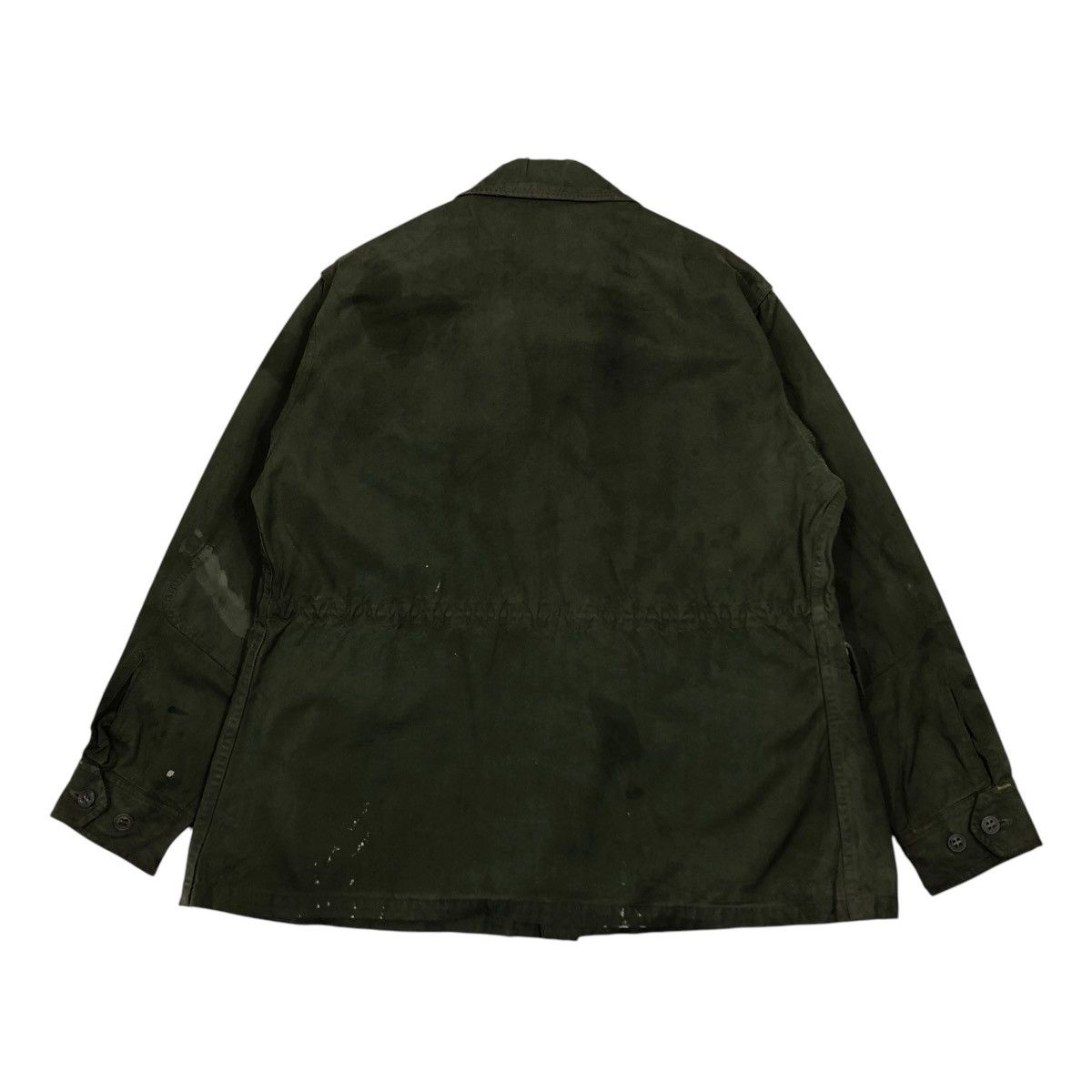 Vintage 🔥VINTAGE CHORE MILITARY JACKET CARGO MULTI POCKET WORLD WAR Size US M / EU 48-50 / 2 - 2 Thumbnail