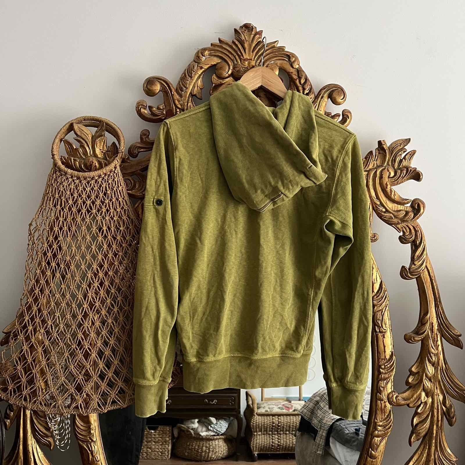 Stone Island Stone Island Zip Hoodie Green Sz S Size US S / EU 44-46 / 1 - 2 Thumbnail