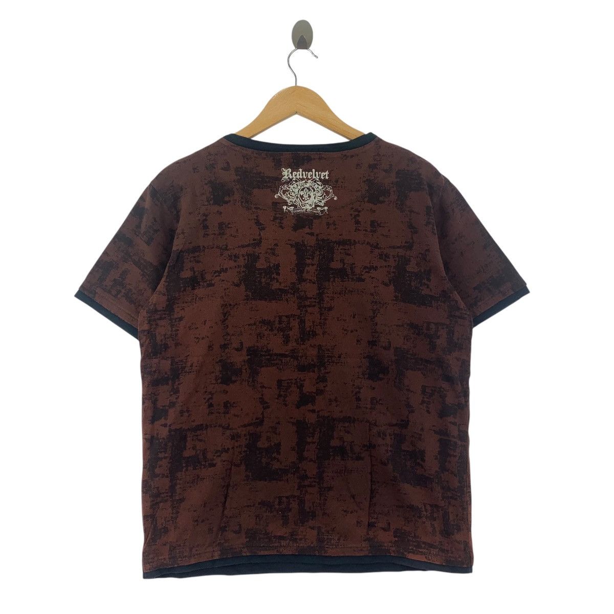 Beaumere BEAUMERE JAPAN REDVELVET Y2K Henley Tee Shirt Top Over Size L / US 10 / IT 46 - 2 Thumbnail