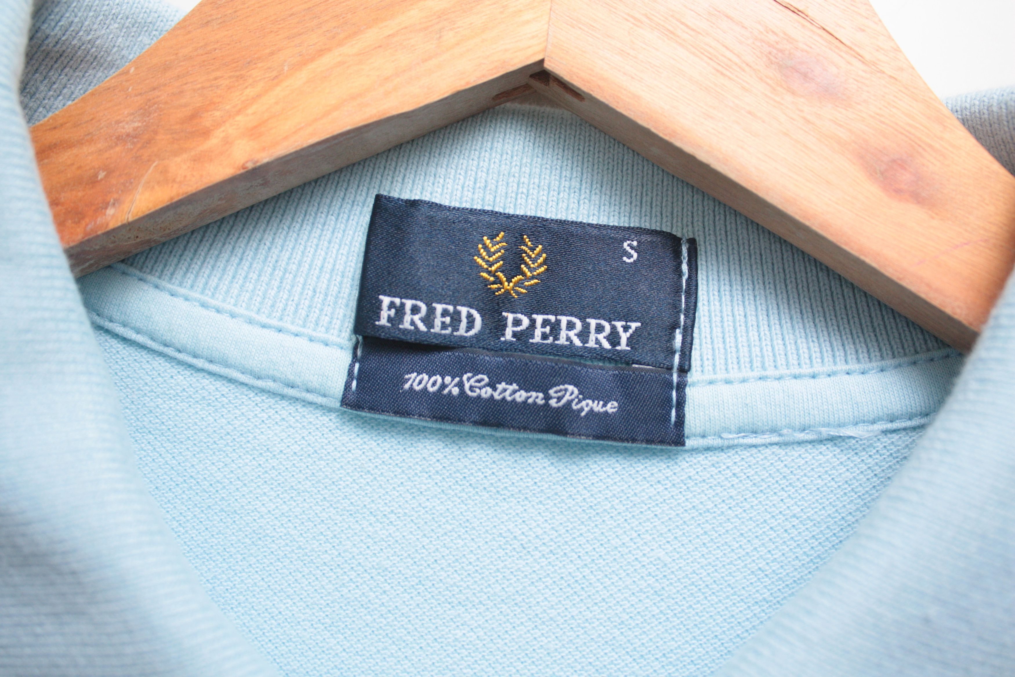Fred Perry Fred Perry Longsleeve Sky Blue Polo Men's Small Size US S / EU 44-46 / 1 - 5 Thumbnail