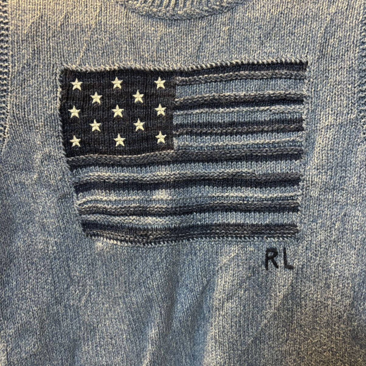 Polo Ralph Lauren Polo Ralph Lauren American Flag Sweater Size US XXS / EU 40 - 3 Thumbnail