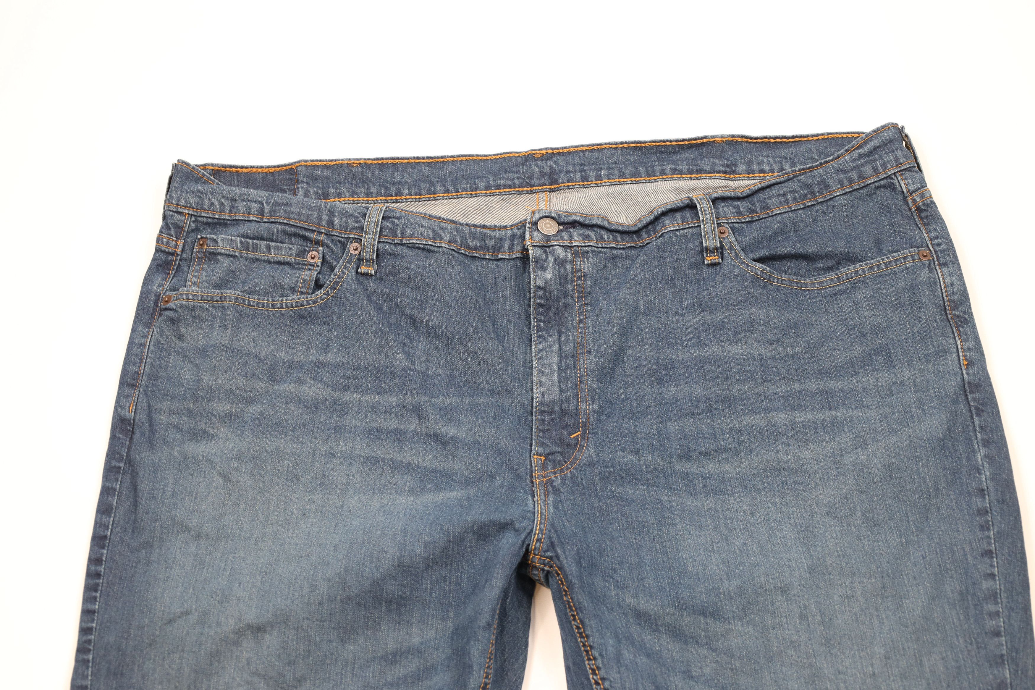 Levi's Vintage Y2K Levis 541 Stretch Athletic Fit Tapered Leg Jeans Size US 44 / EU 60 - 2 Thumbnail