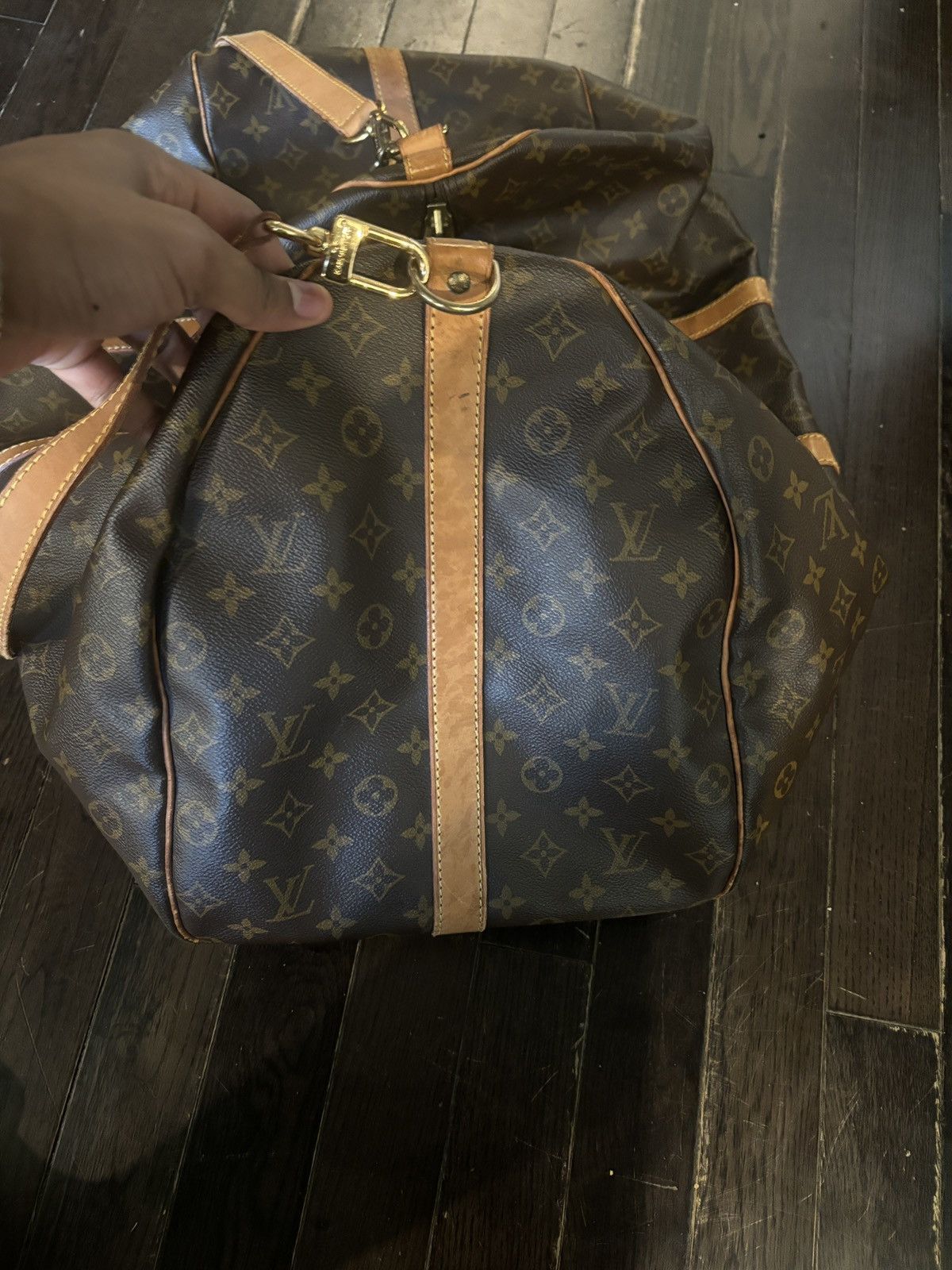 Louis Vuitton × Vintage Louis Vuitton Duffle Sz. 60 Size ONE SIZE - 4 Thumbnail