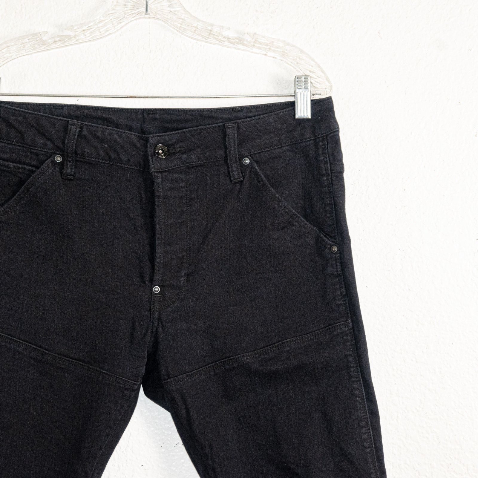 G-Star G-Star RAW 5620 3D Slim Denim Jeans in Black size 33 Size US 33 - 3 Thumbnail