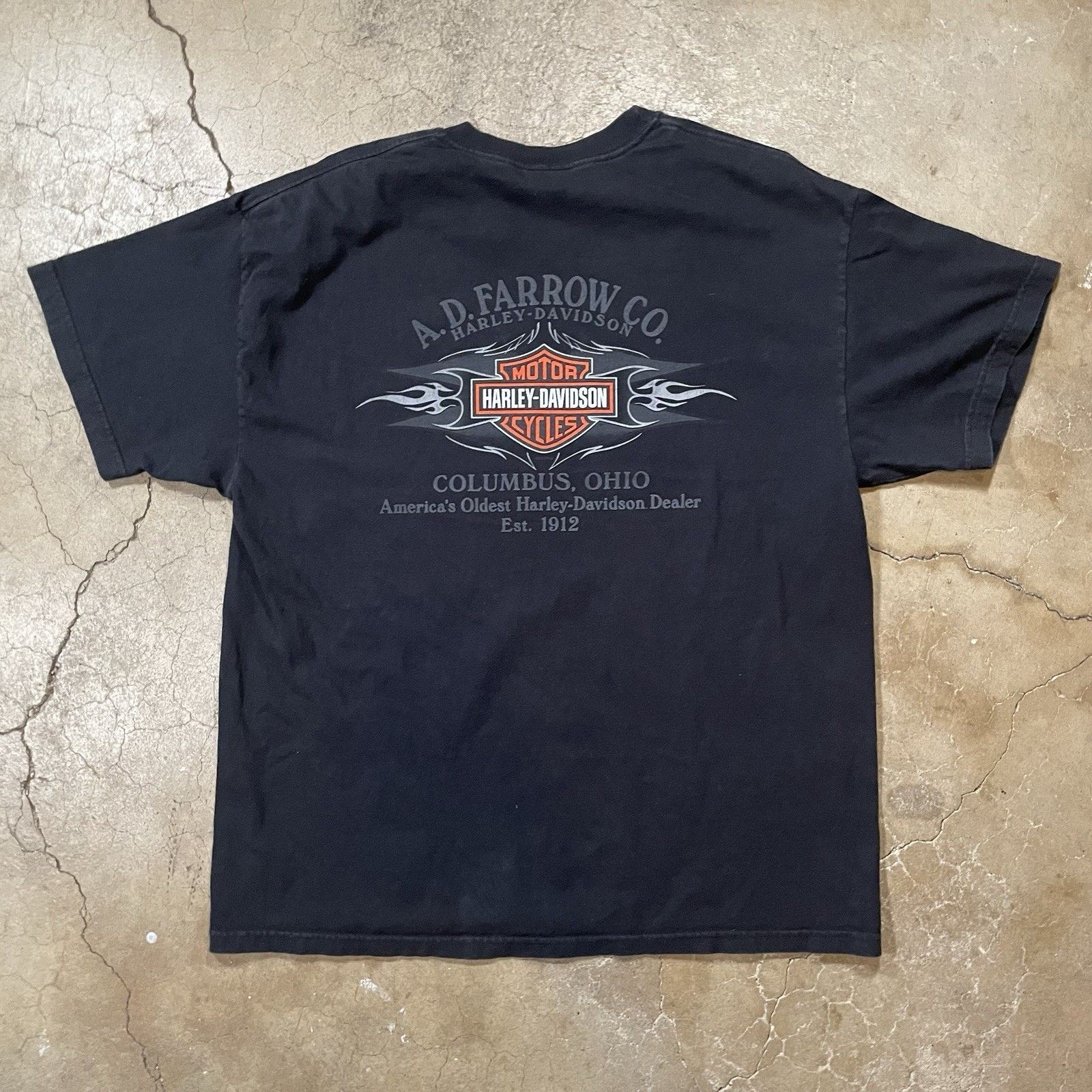 Harley Davidson Y2K 2005 Harley Davidson Dice Double Sided Shirt Men’s XL Size US XL / EU 56 / 4 - 9 Thumbnail