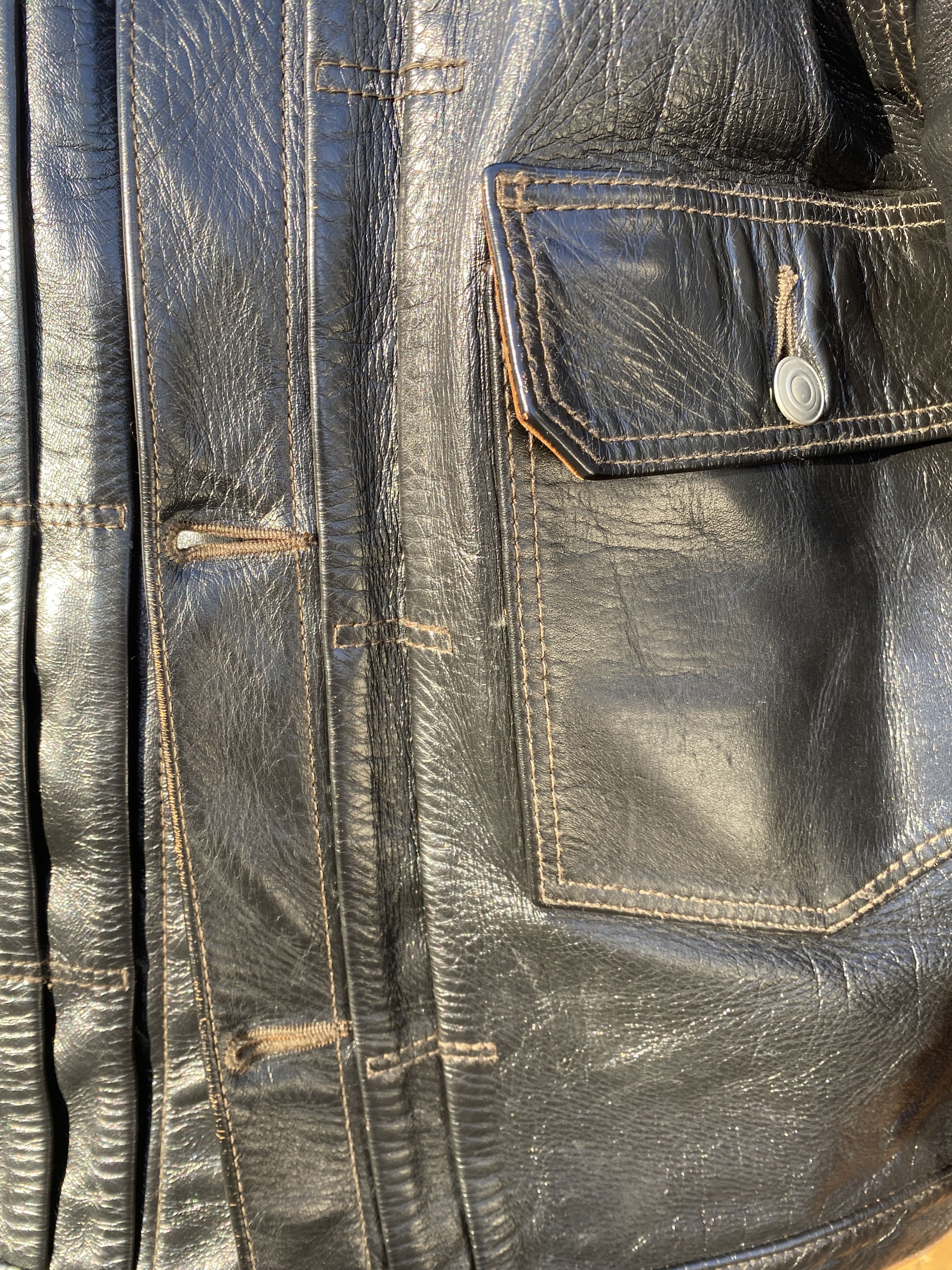 HIGH LARGE LEATHERS High Large Type 1 Leather Size 42 (fits 40) Size US M / EU 48-50 / 2 - 3 Thumbnail