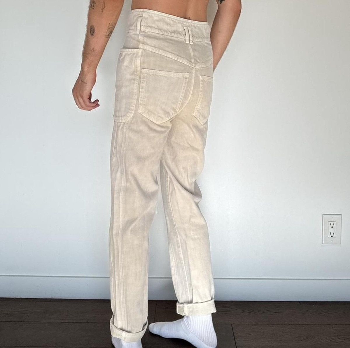 Isabel Marant Etoile Isabel Marant high waisted double buttoned pants Size 34" / US 12 / IT 48 - 3 Thumbnail