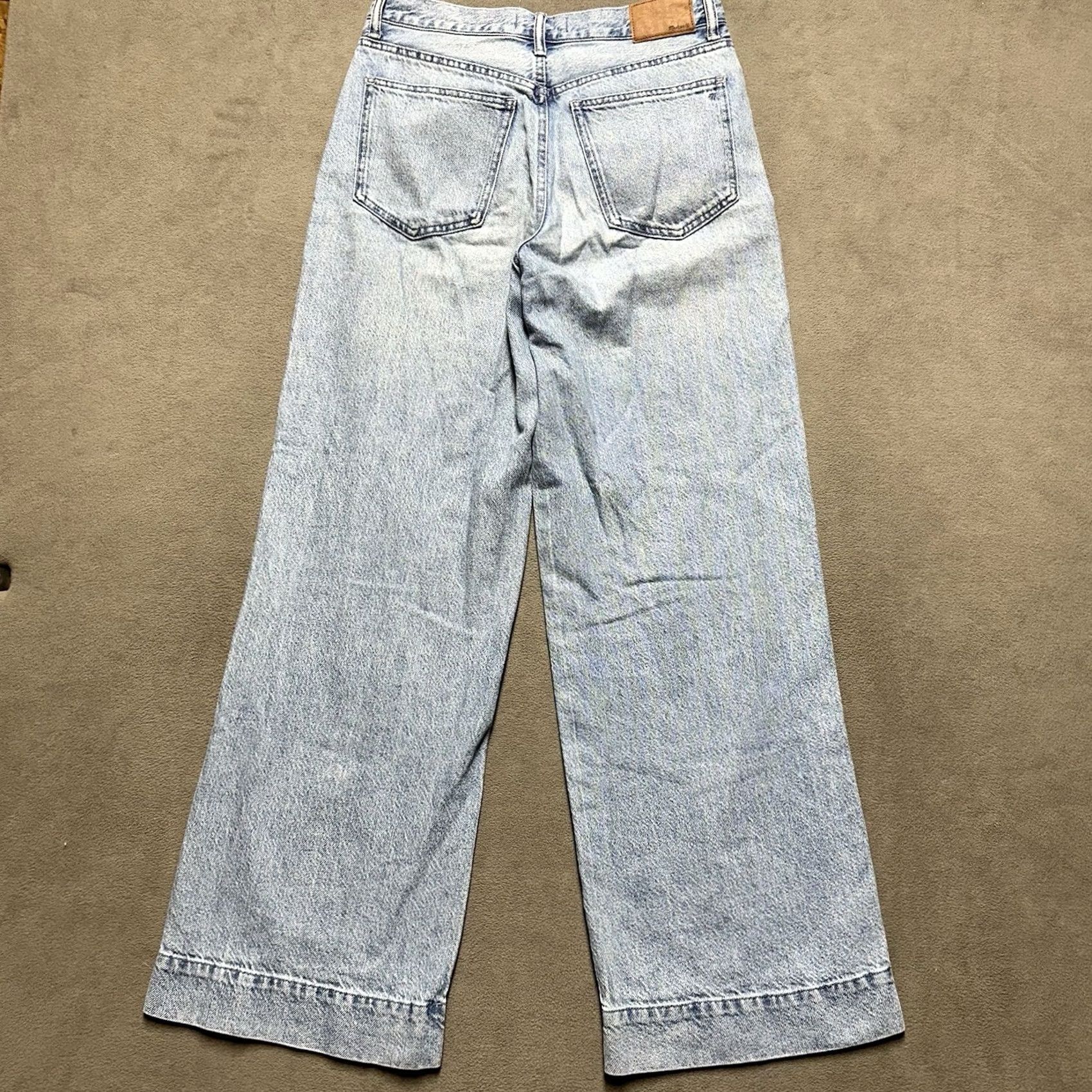 Madewell Madewell Jeans Womens 26 Super Wide Leg High Rise Baggy Festival Boho Loose GUC Jeans Size 26" / US 2 / IT 38 - 2 Thumbnail