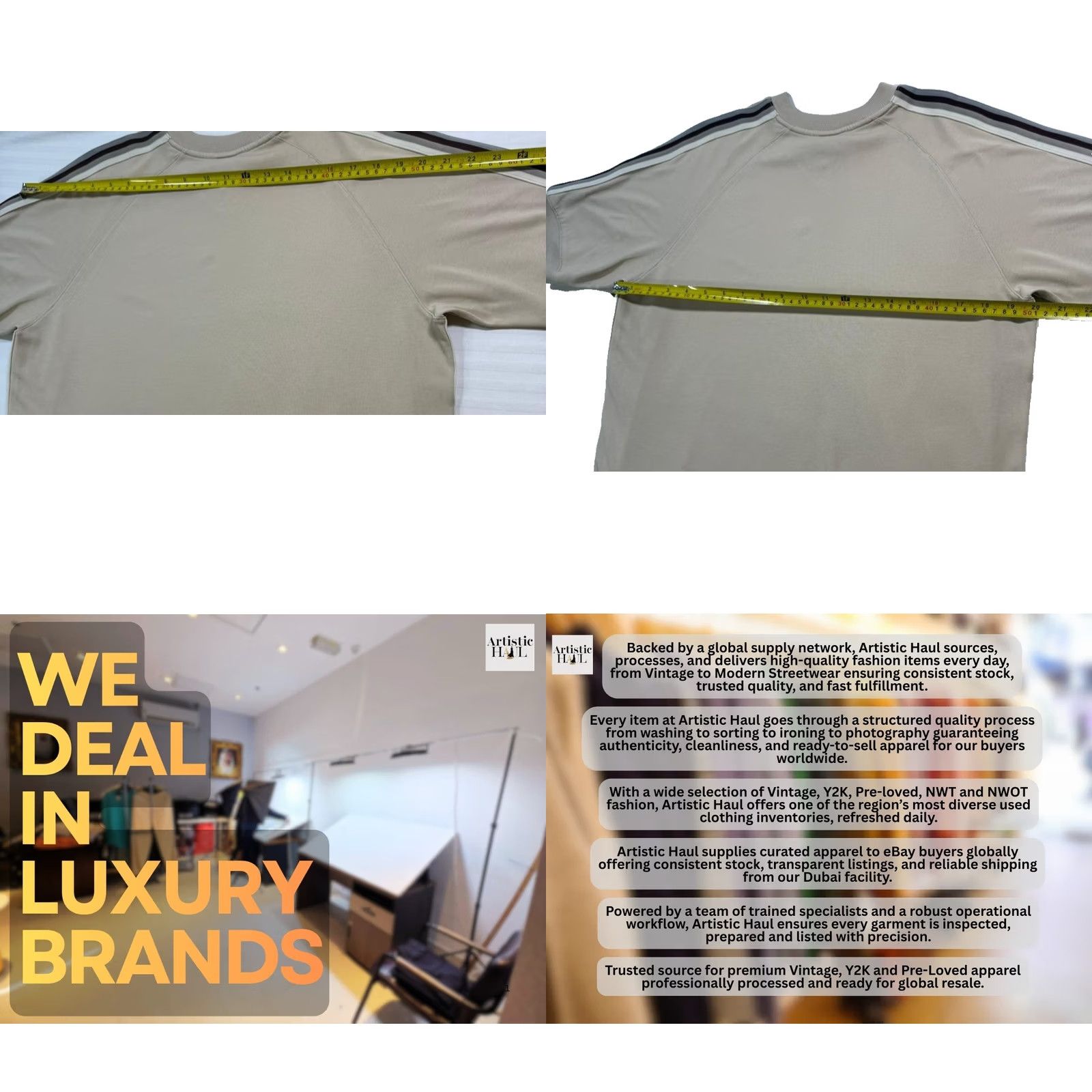 Nike Nike Men'S Beige Cotton V-Neck T-Shirt Casual Short Sleeve Tee Size L Size US L / EU 52-54 / 3 - 9 Thumbnail