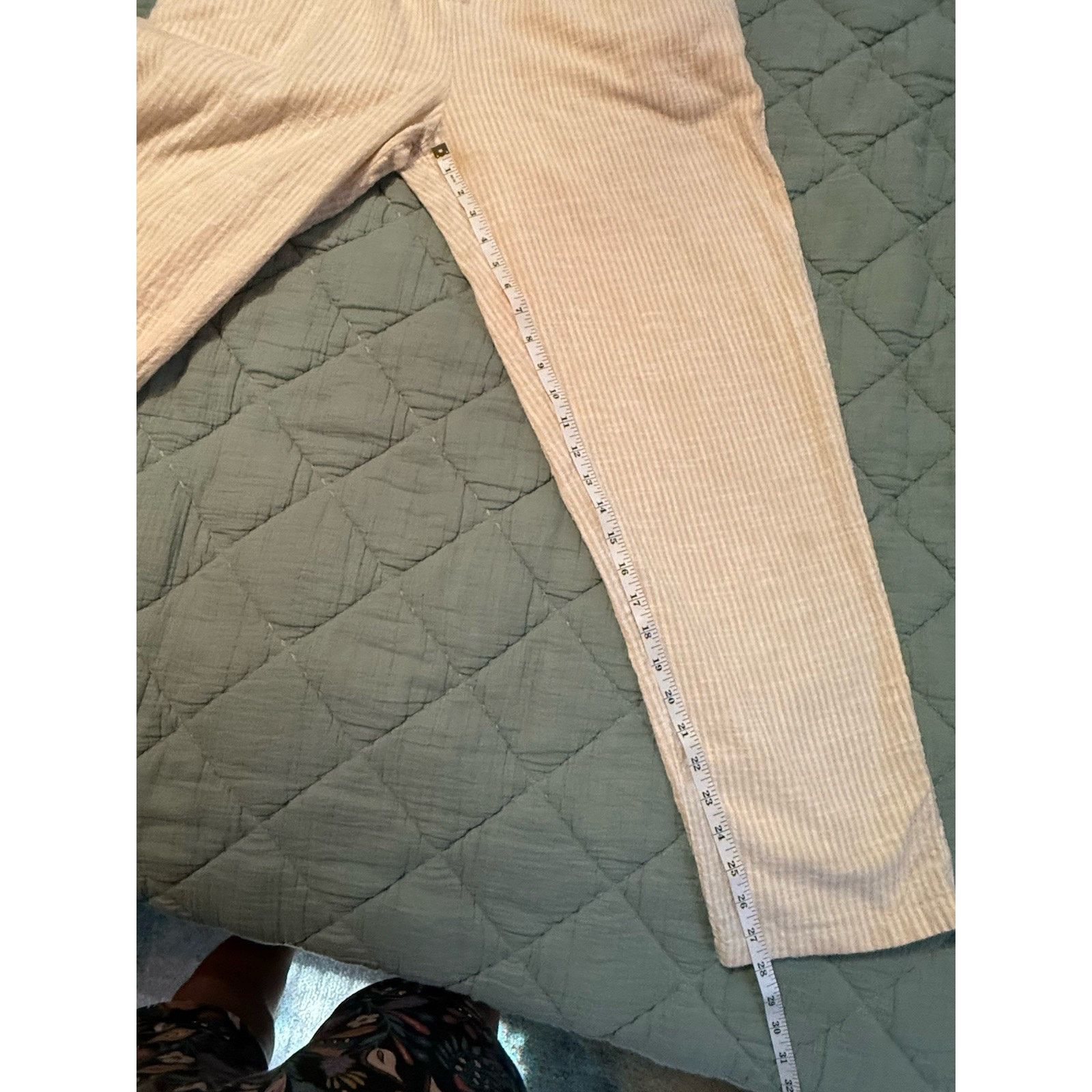 Billabong Billabong Dare Me Coverall Jumpsuit Sz M Seersucker EUC Size 32" / US 10 / IT 46 - 13 Thumbnail