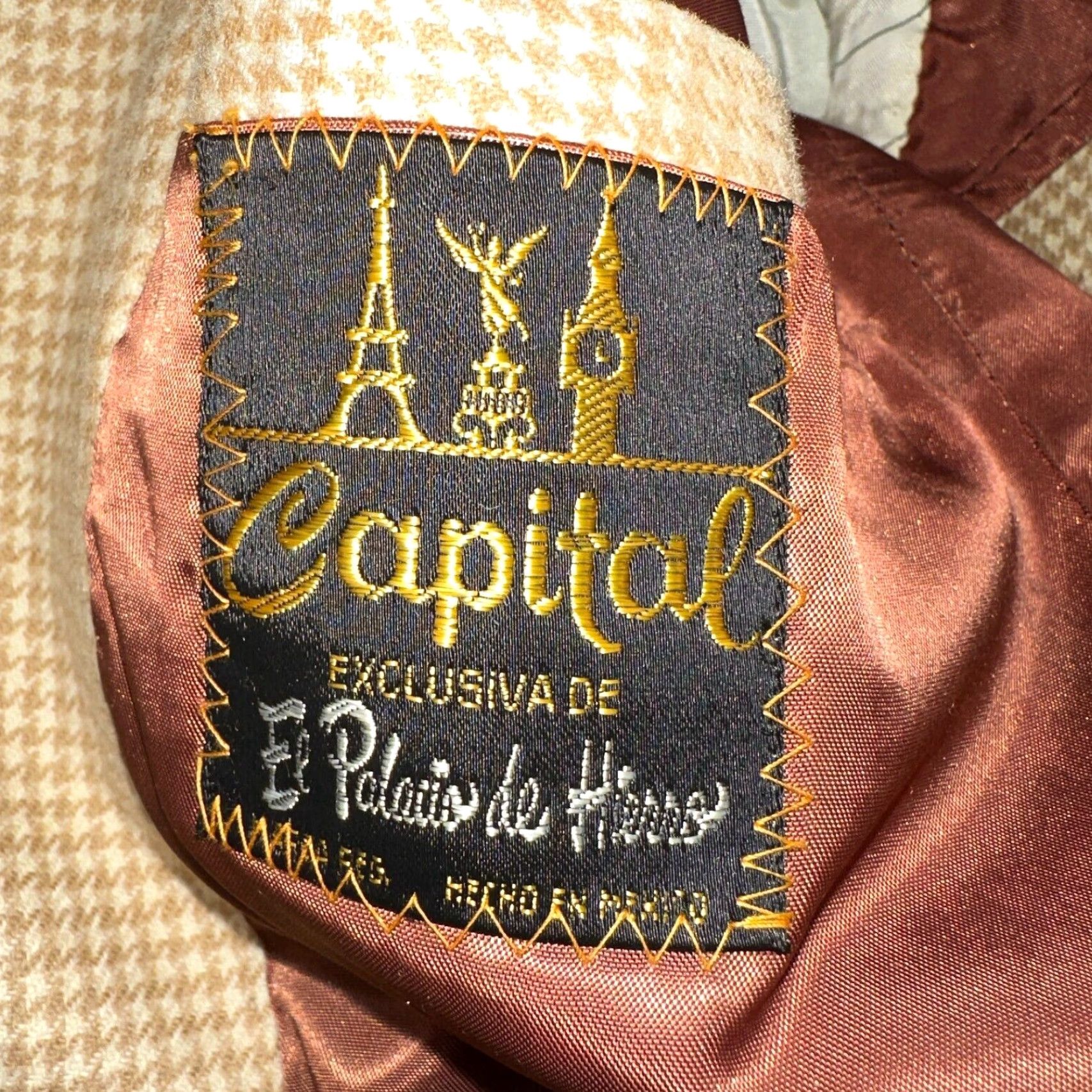 Vintage VINTAGE Cavalier Rockabilly Suit 3PC Brown 1970s Regular Size 40 Jacket 31 Inseam Mens Size 40R - 3 Thumbnail