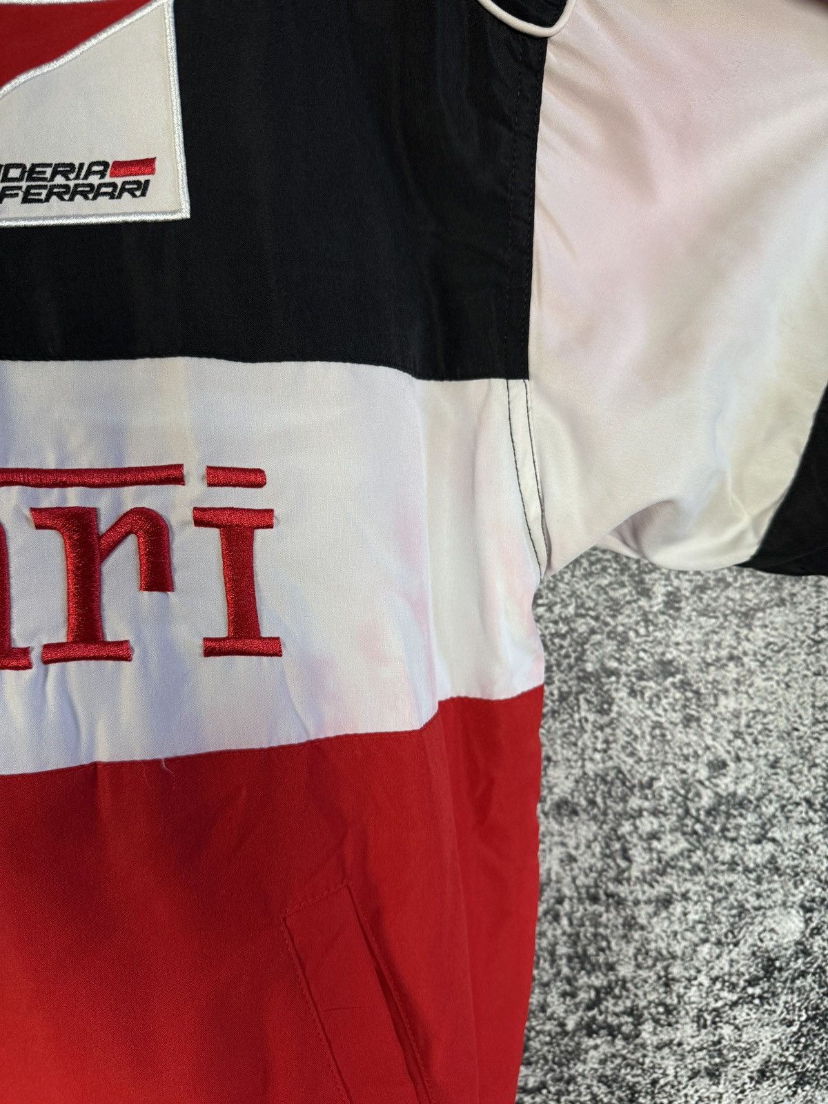 Ferrari Rare Ferrari Vintage Racing Jacket F1 Schumacher Shell Sz L Size US L / EU 52-54 / 3 - 22 Thumbnail