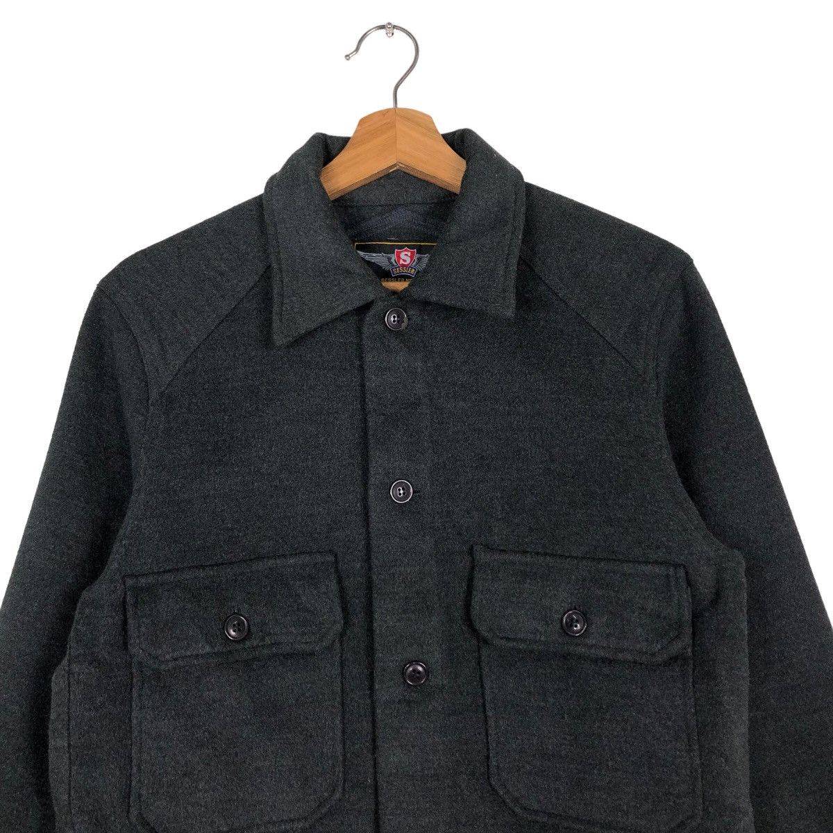 Japanese Brand 🔥Vintage Big Pockets Biker Jacket Sessler Mfg Co. Japan Size US M / EU 48-50 / 2 - 3 Thumbnail