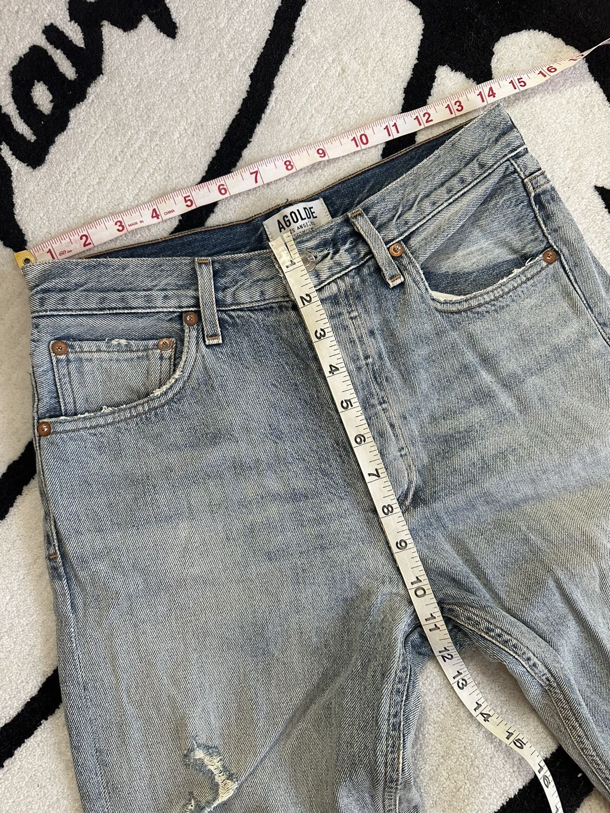 Agolde A Gold E Los Angeles Jeans Size 26" / US 2 / IT 38 - 4 Thumbnail