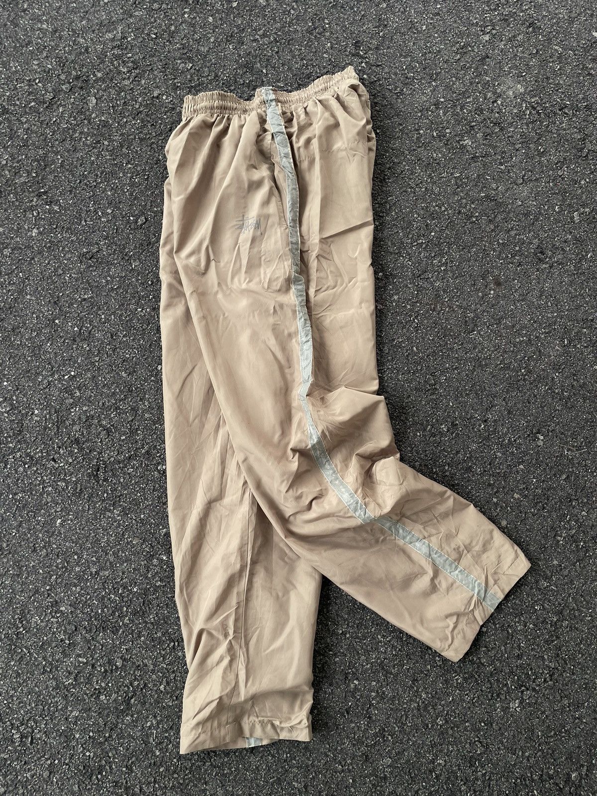 Stussy × Vintage 1999 Stussy Sport Track Pant Size US 30 / EU 46 - 1 Thumbnail