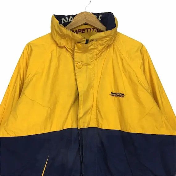 Nautica Vtg NAUTICA Competition Sailing Gear Reversible Jacket Size US L / EU 52-54 / 3 - 5 Thumbnail