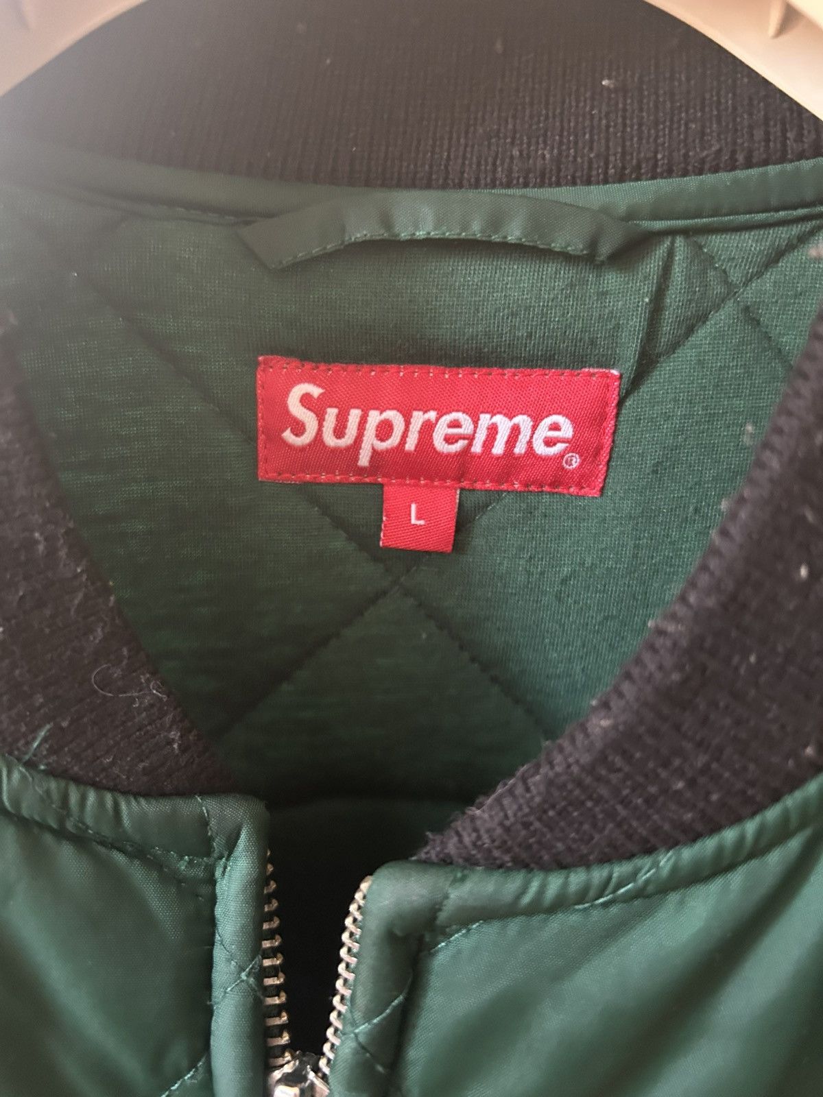 Supreme Supreme SS16 Sequin Patch Quilted Bomber Jacket Size US L / EU 52-54 / 3 - 2 Thumbnail