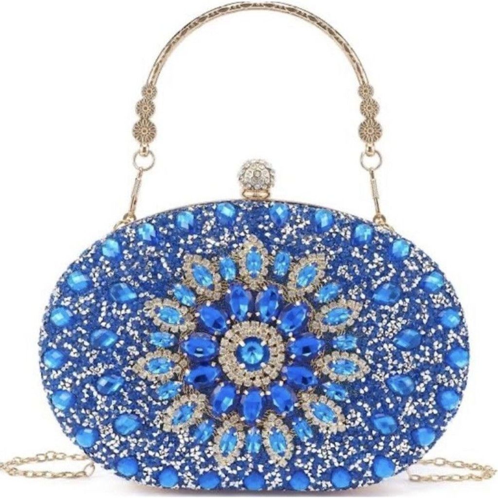Other RAMLA Crystal Clutch Purse Jeweled Purses Rhineston Size ONE SIZE - 4 Thumbnail