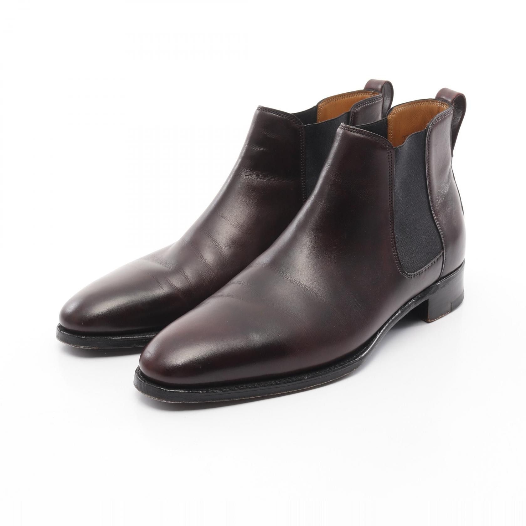 Other John Lobb Tudor Leather Boots Leather Shoes in Brown, Men's