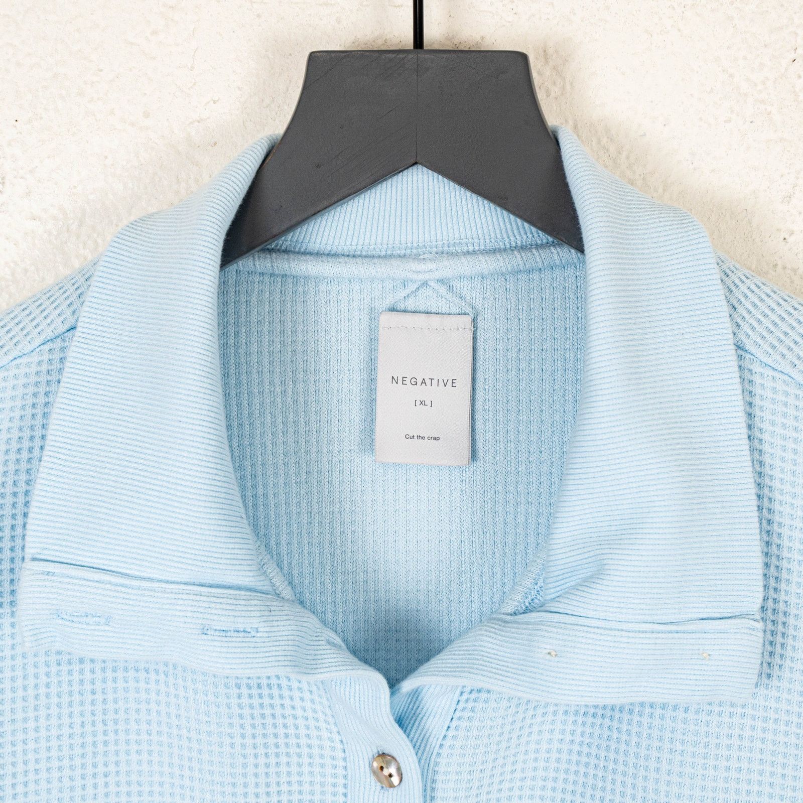Other NEGATIVE undewear The Waffle Knit Pullover Blue Glacier XL Size XL / US 12-14 / IT 48-50 - 3 Thumbnail