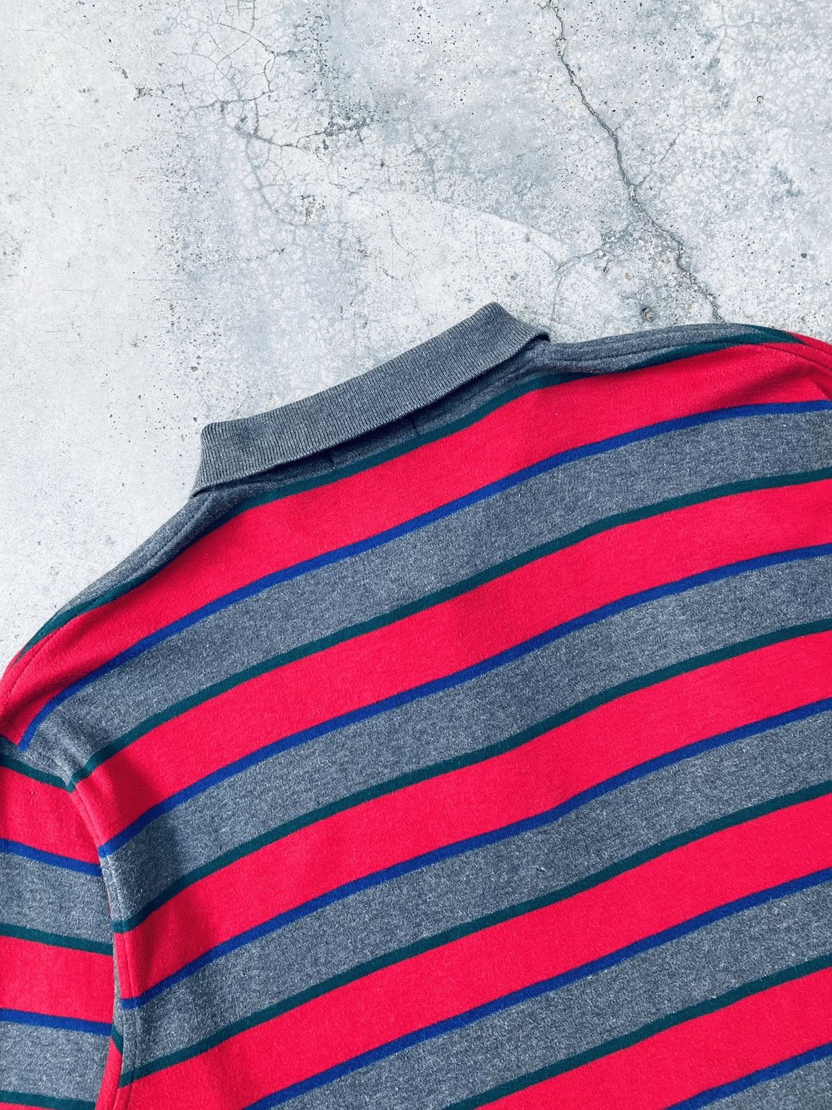 Yves Saint Laurent Vintage 80s Yves Saint Laurent Striped long Sleeve Size US XL / EU 56 / 4 - 14 Thumbnail